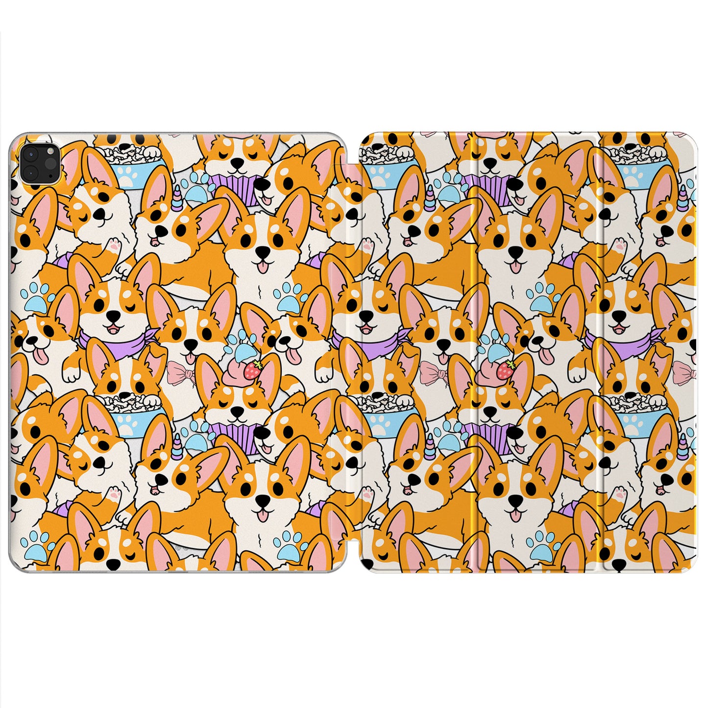 Cavka Apple iPad Smart Cover Corgi Puppy