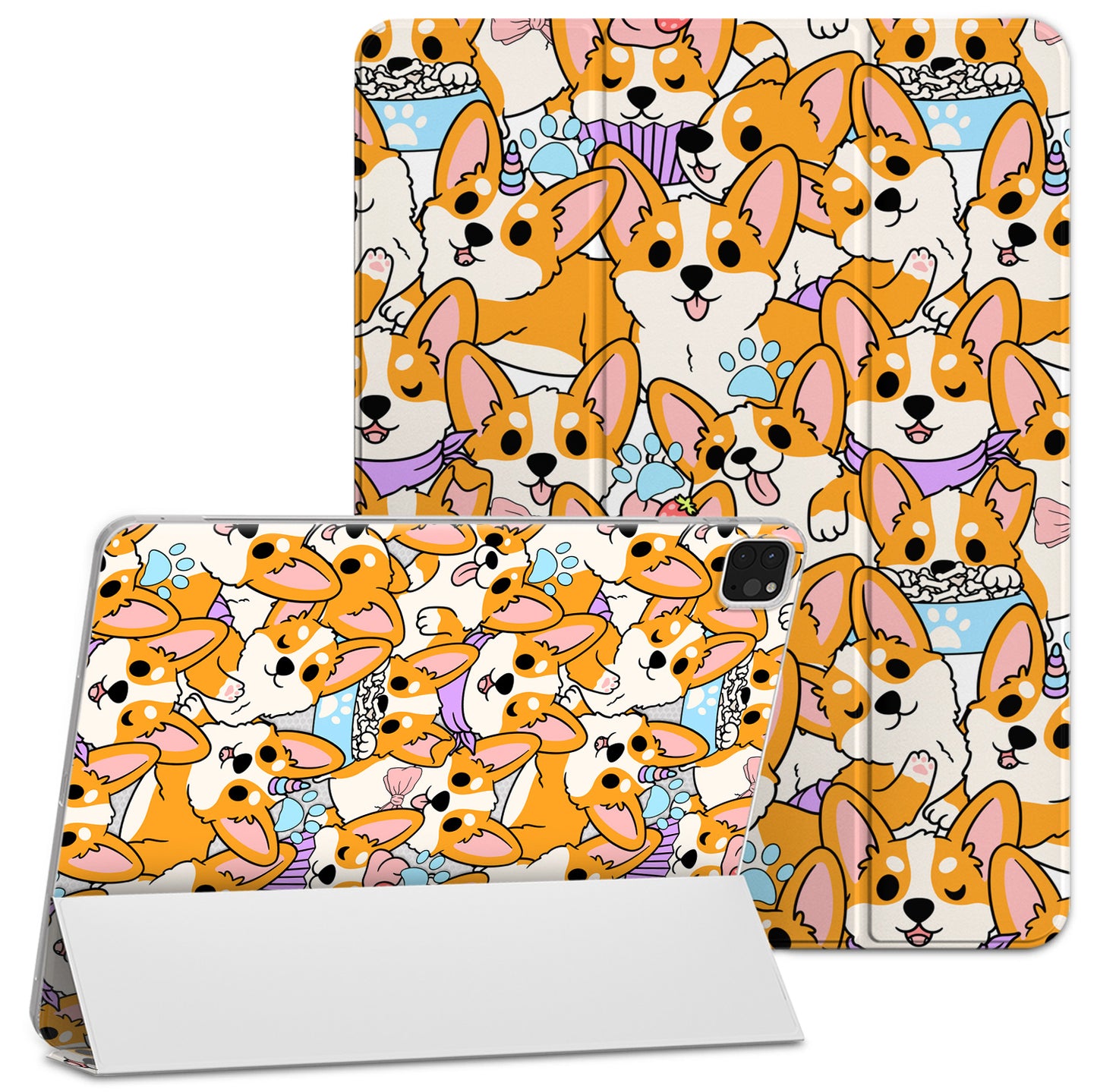 Cavka Apple iPad Smart Cover Corgi Puppy
