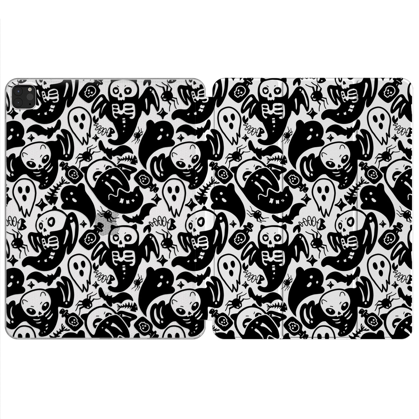 Cavka Apple iPad Smart Cover Funny Cat Skull