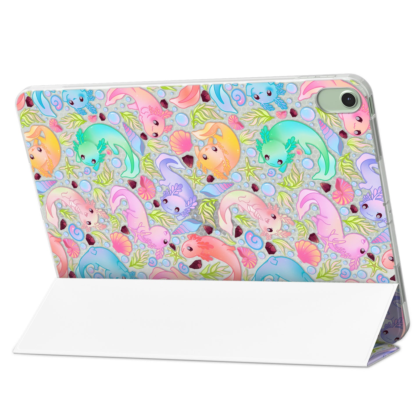 Cavka Apple iPad Smart Cover Colored Axolotls