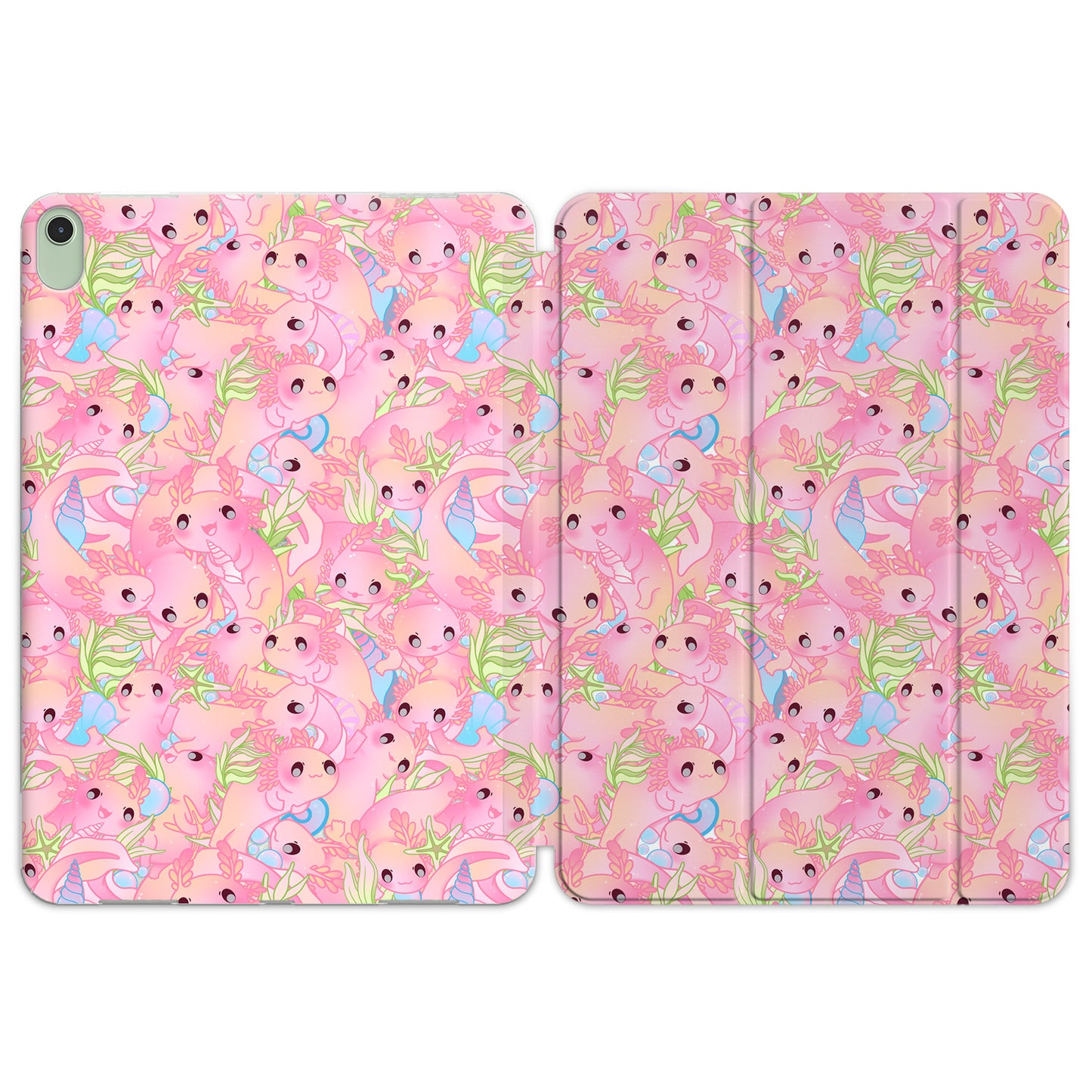 Cavka Apple iPad Smart Cover Cute Axolotl Pattern