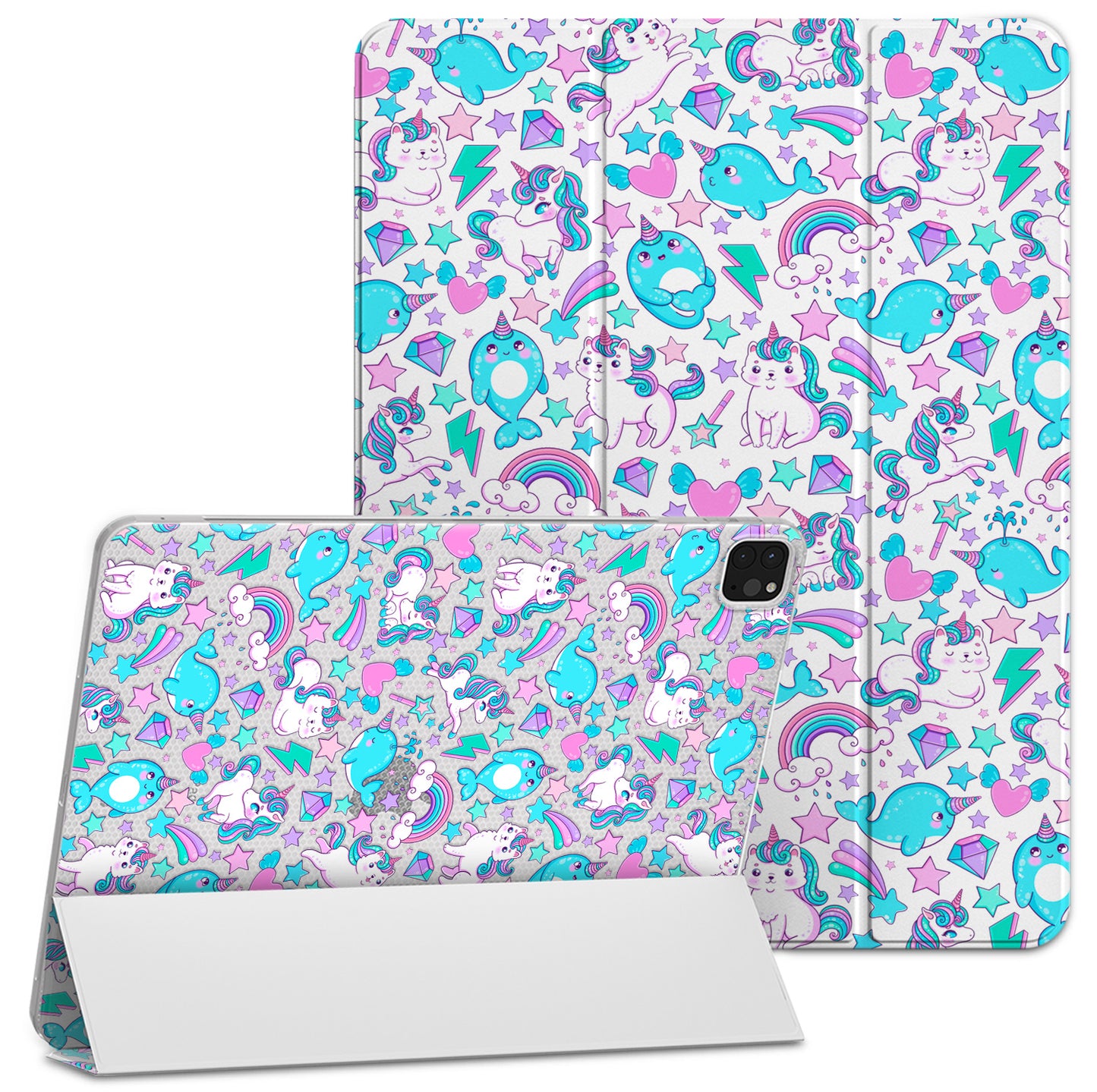 Cavka Apple iPad Smart Cover Magical Cute Unicorn