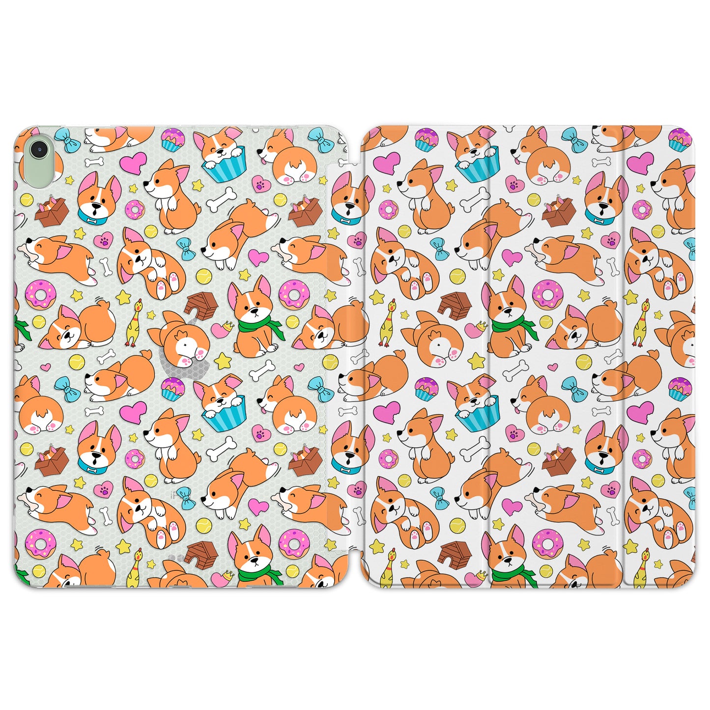 Cavka Apple iPad Smart Cover Corgi Pup Pattern