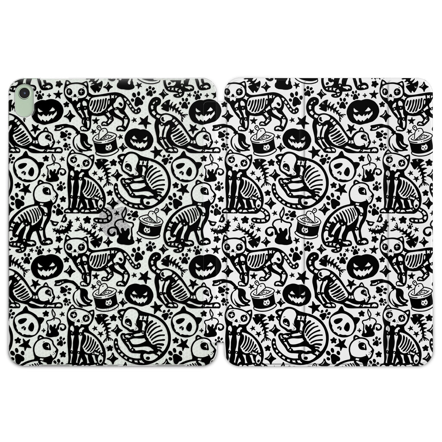 Cavka Apple iPad Smart Cover Ghost Cat Skull