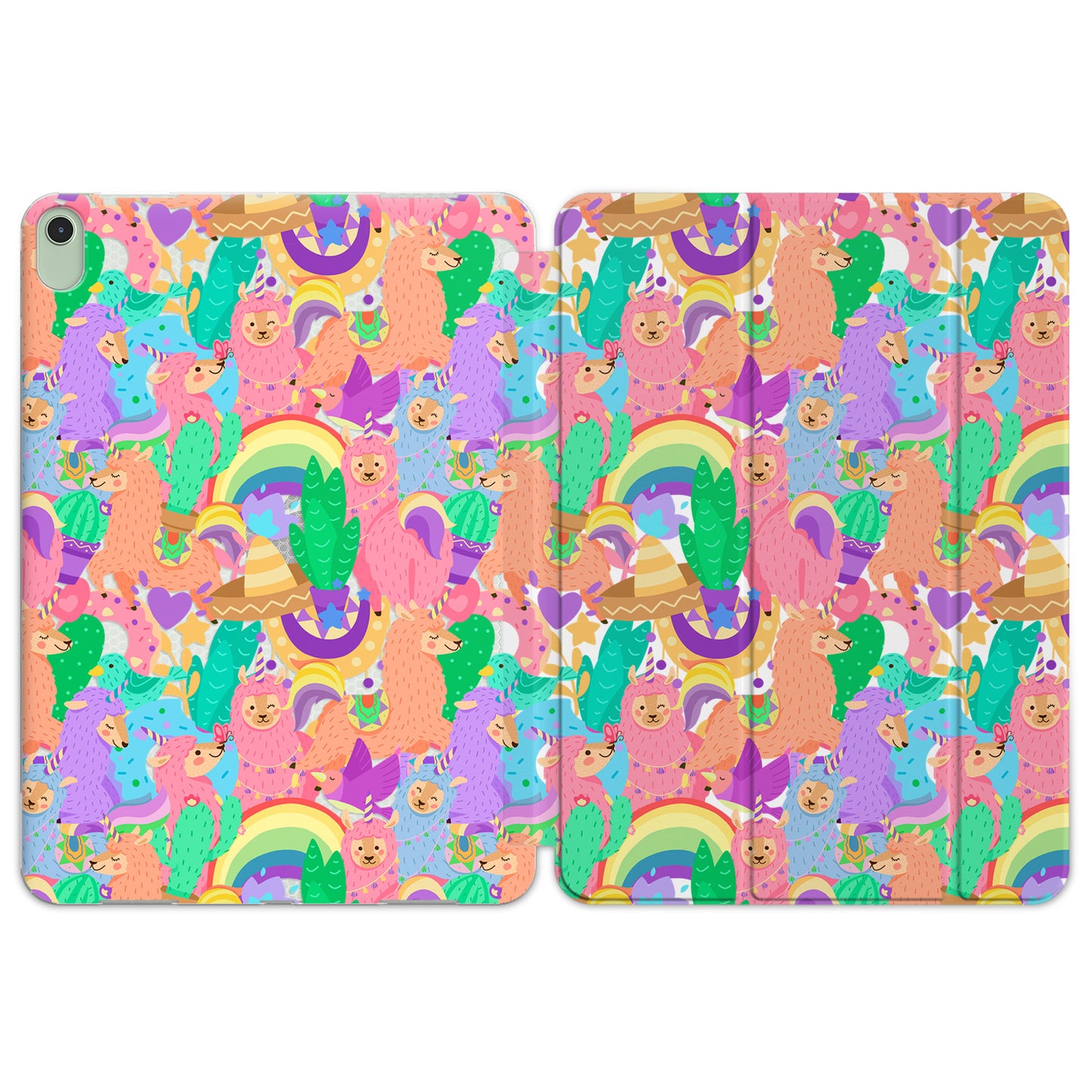 Cavka Apple iPad Smart Cover Cute Pink Llama