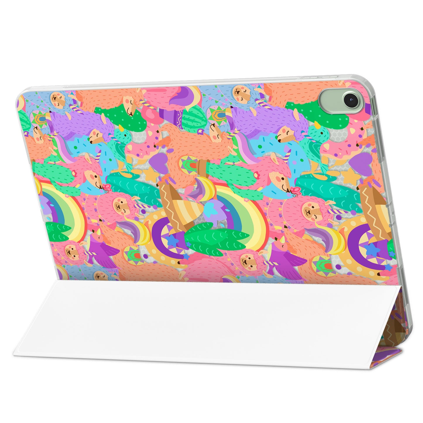 Cavka Apple iPad Smart Cover Cute Pink Llama