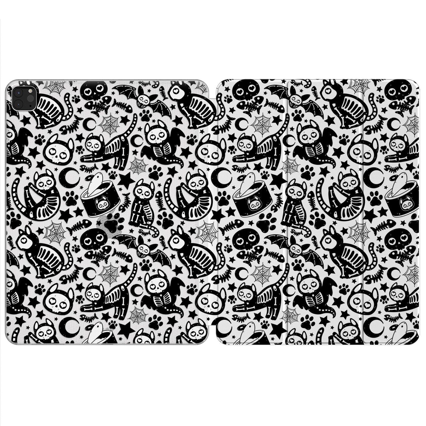 Cavka Apple iPad Smart Cover Halloween Cat Skull