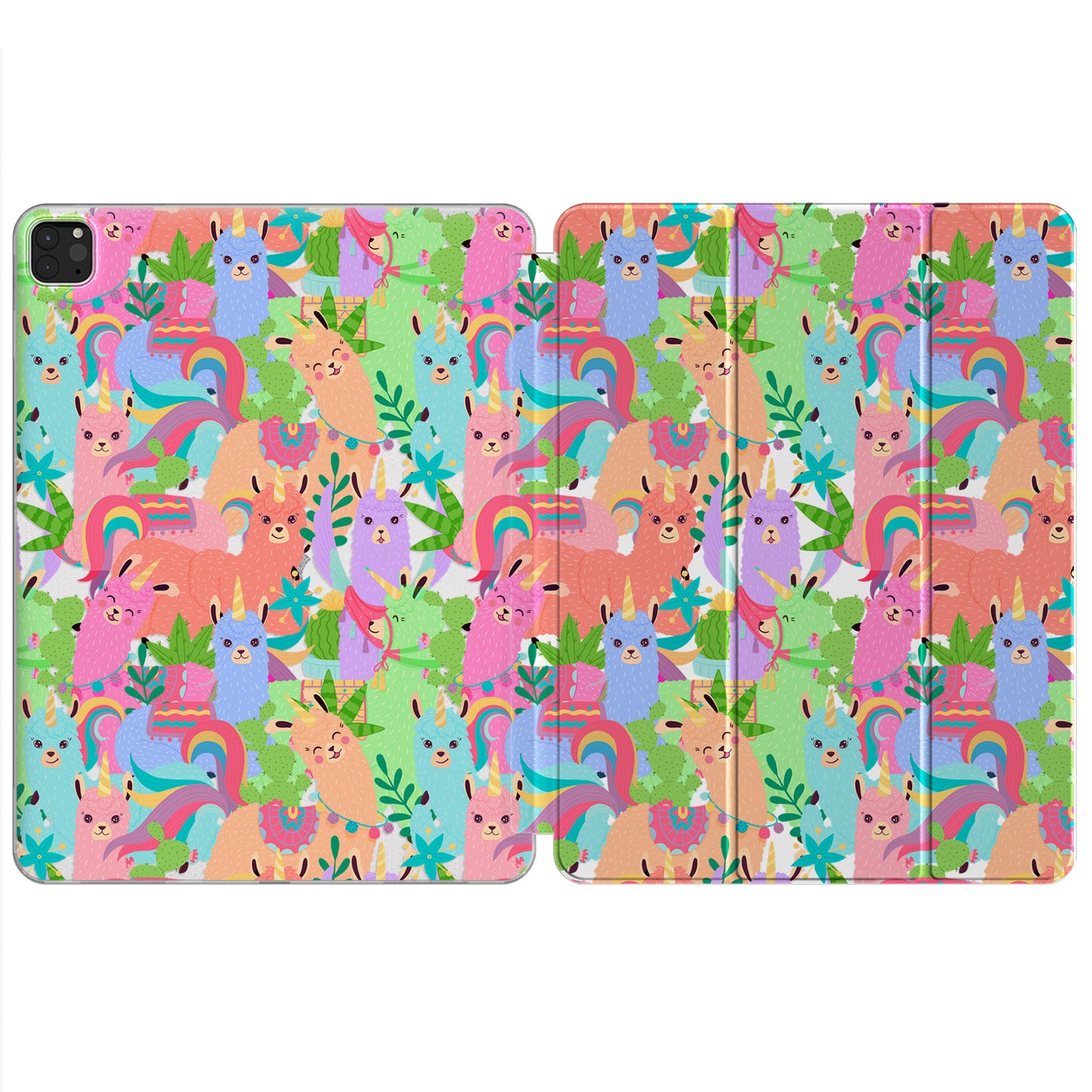 Cavka Apple iPad Smart Cover Pink Llamacorn