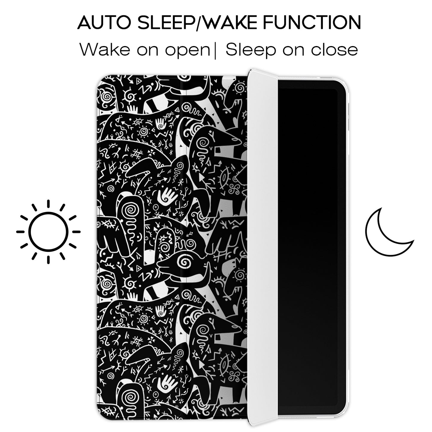 Cavka Apple iPad Smart Cover Tribal Art Pattern