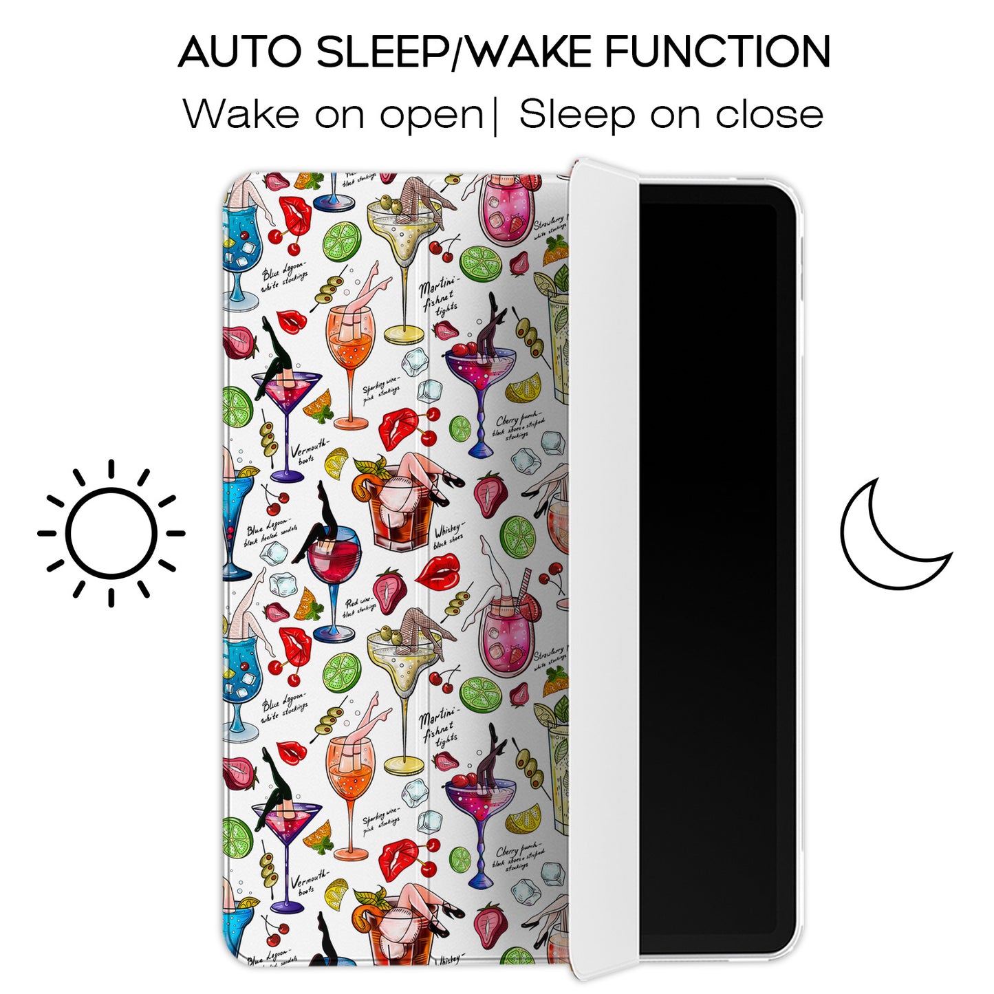 Cavka Apple iPad Smart Cover Pin Up Cocktails