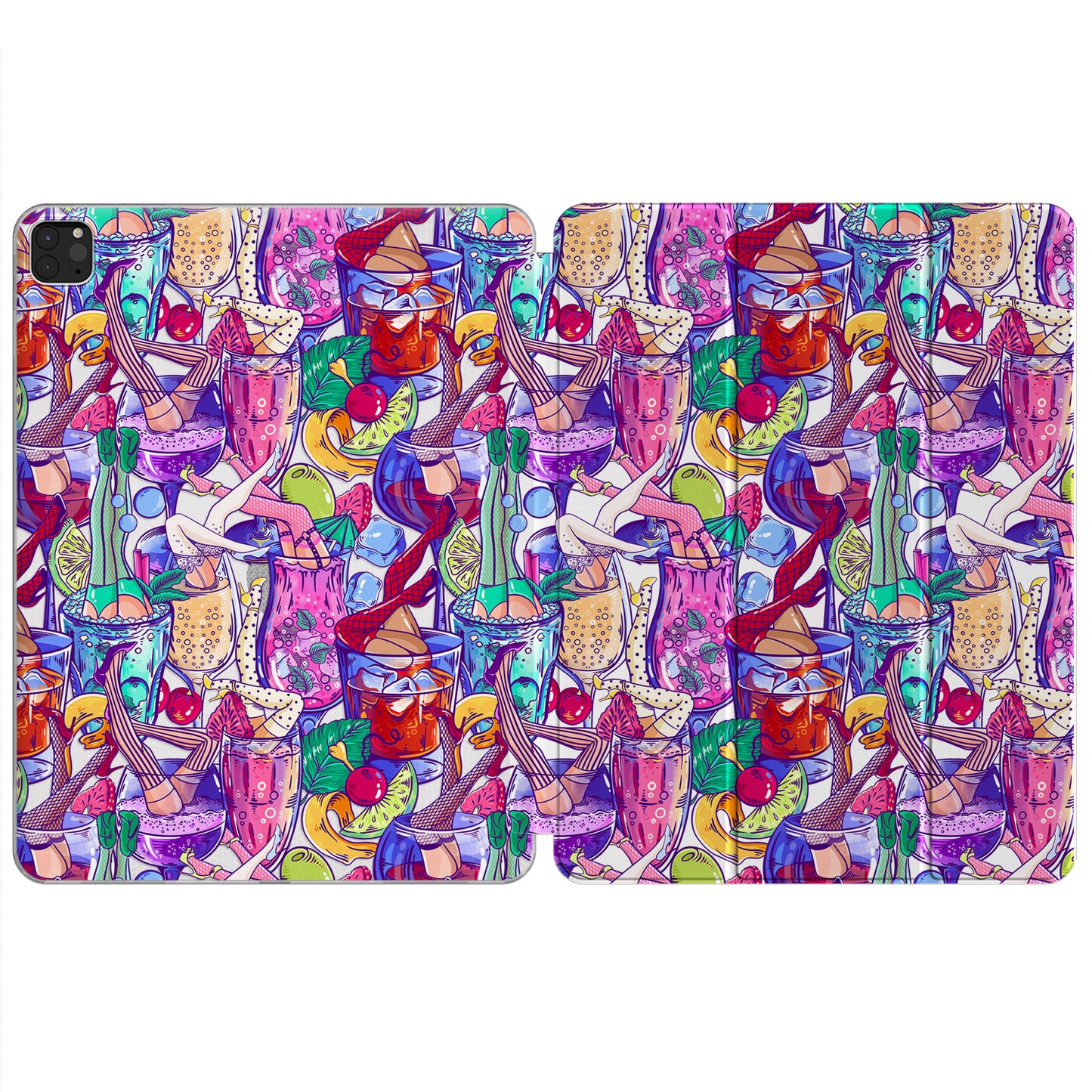 Cavka Apple iPad Smart Cover Girls Pin Up Cocktails Colorful