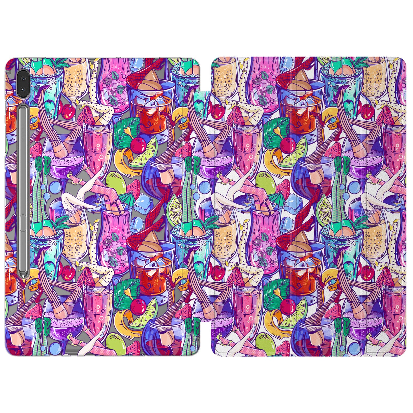 Cavka Apple iPad Smart Cover Girls Pin Up Cocktails Colorful