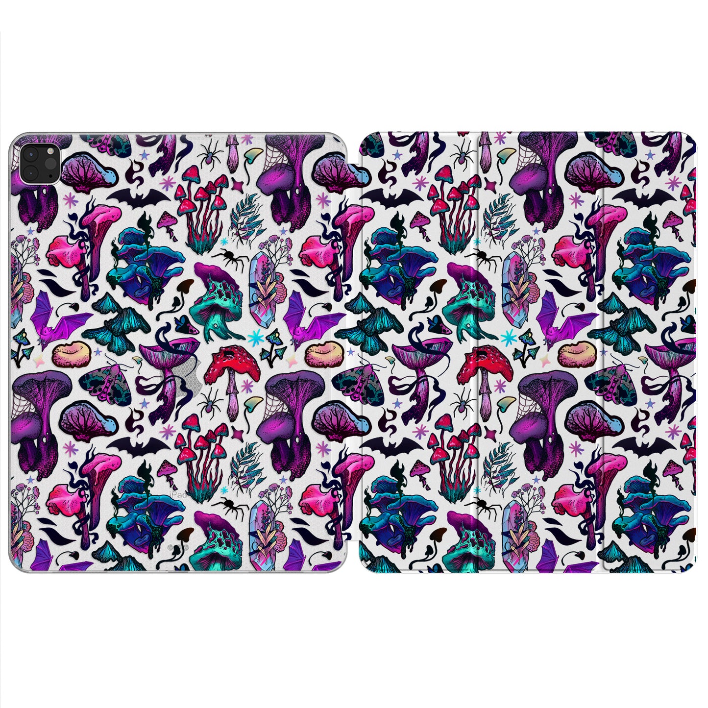 Cavka Apple iPad Smart Cover Trippy Mushrooms Pattern
