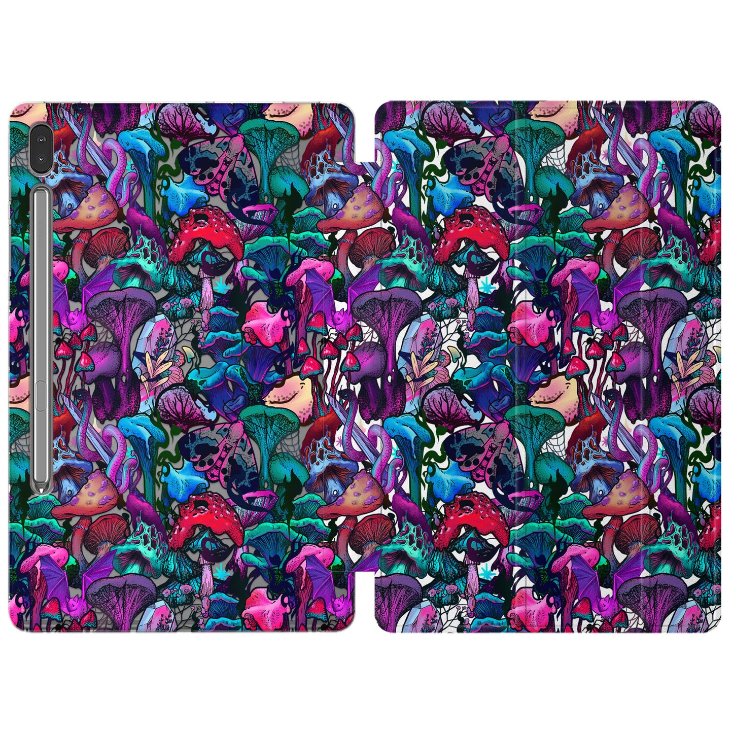 Cavka Apple iPad Smart Cover Dark Forest Trippy Mushrooms