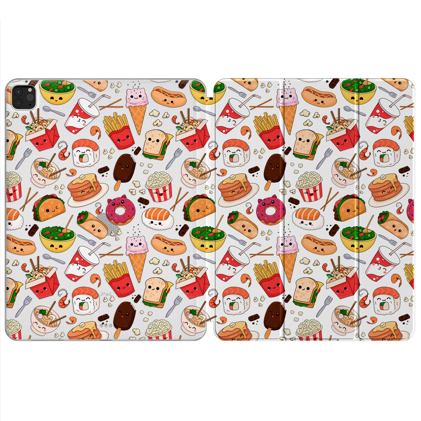 Cavka Apple iPad Smart Cover Kawaii Food
