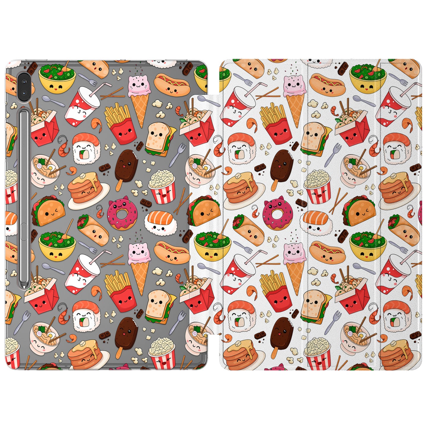 Cavka Apple iPad Smart Cover Kawaii Food