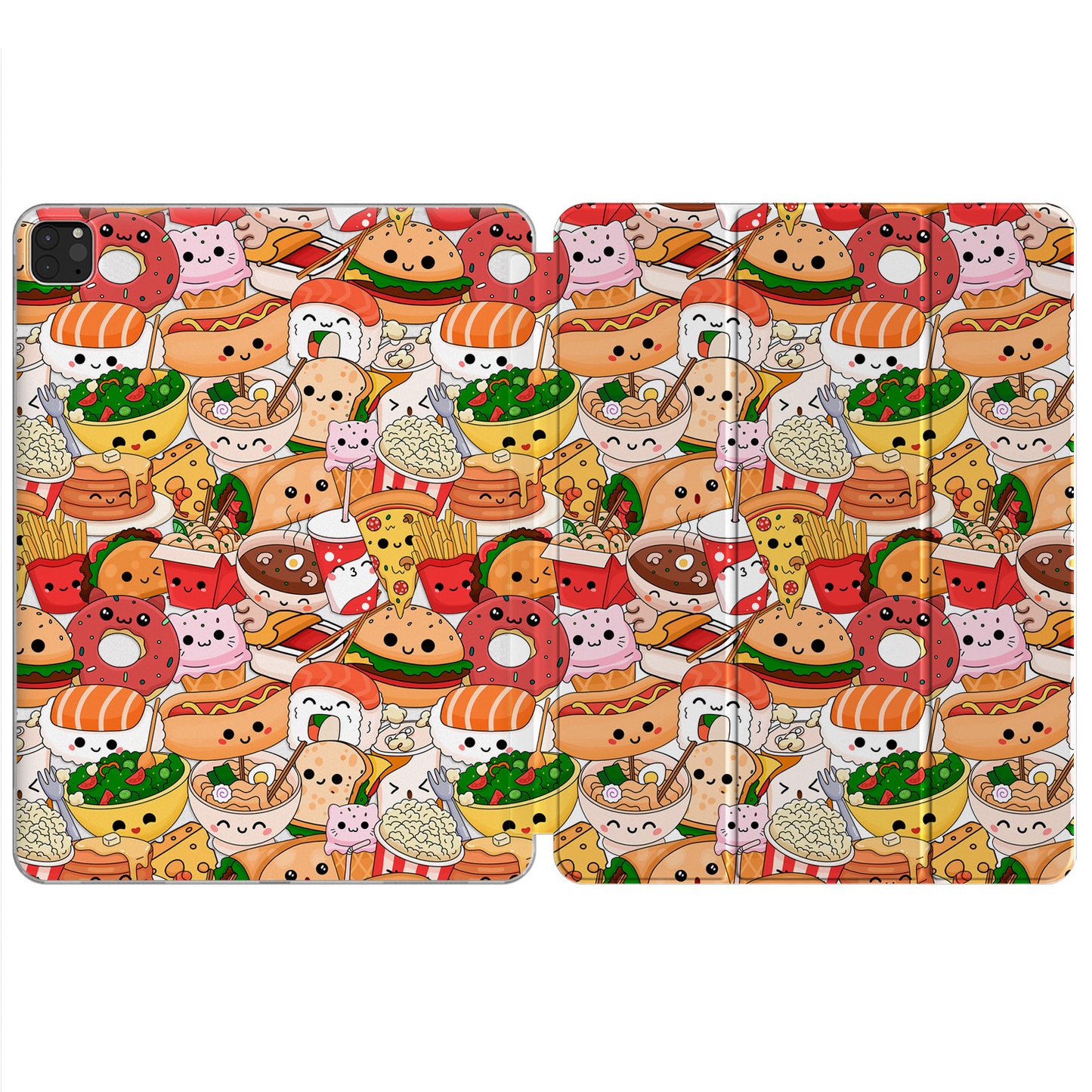 Cavka Apple iPad Smart Cover Kawaii Cute Food