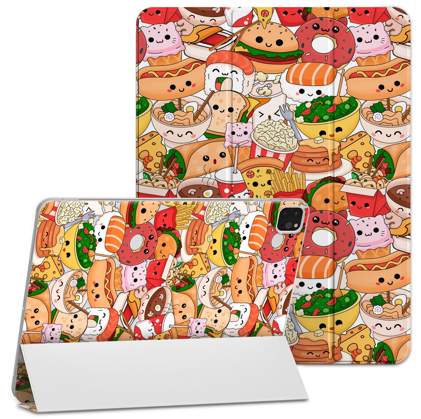 Cavka Apple iPad Smart Cover Kawaii Cute Food