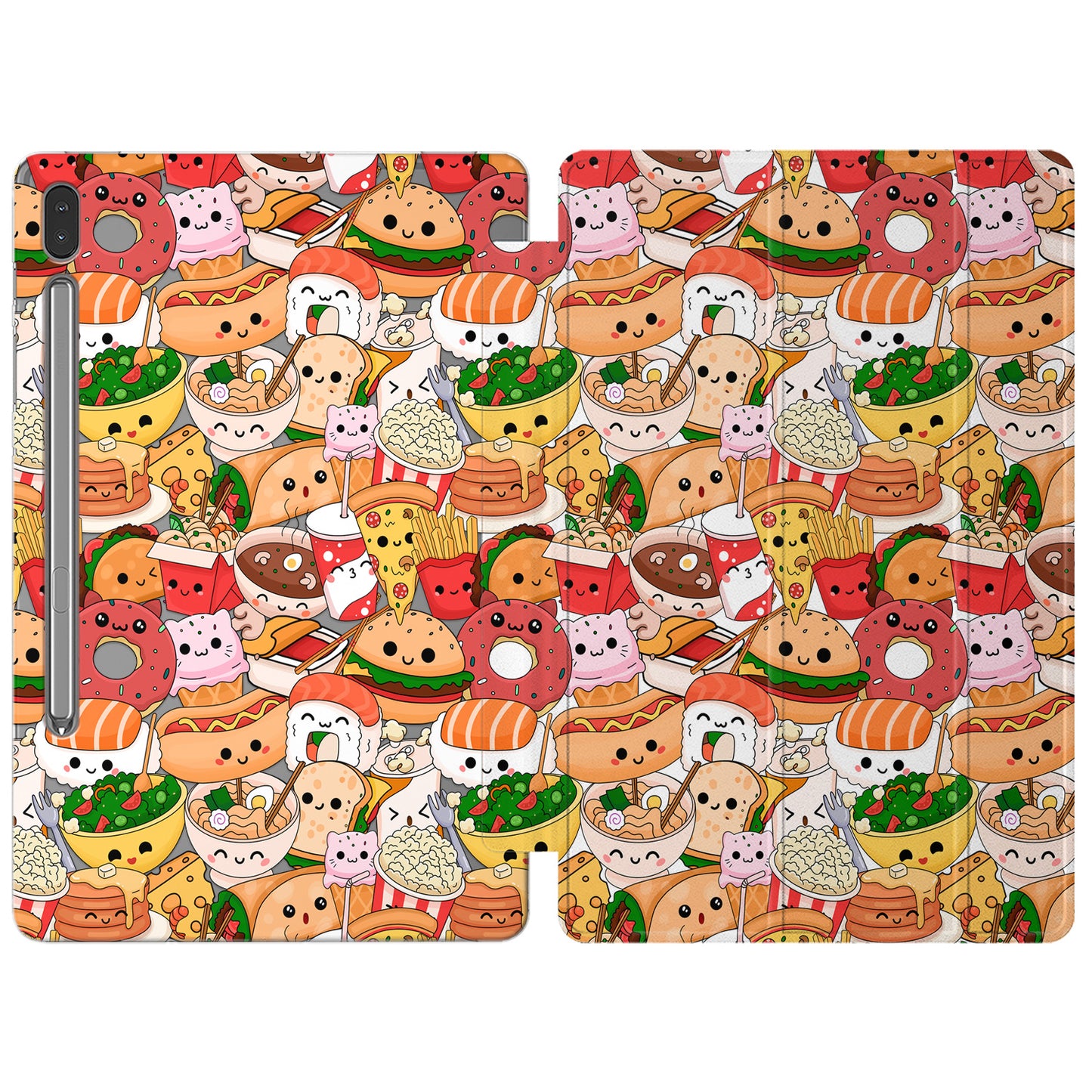 Cavka Apple iPad Smart Cover Kawaii Cute Food
