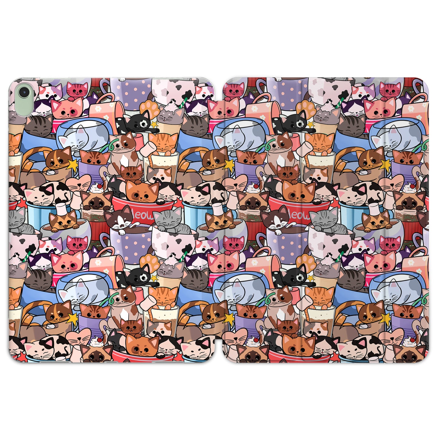 Cavka Apple iPad Smart Cover Coffee Cats