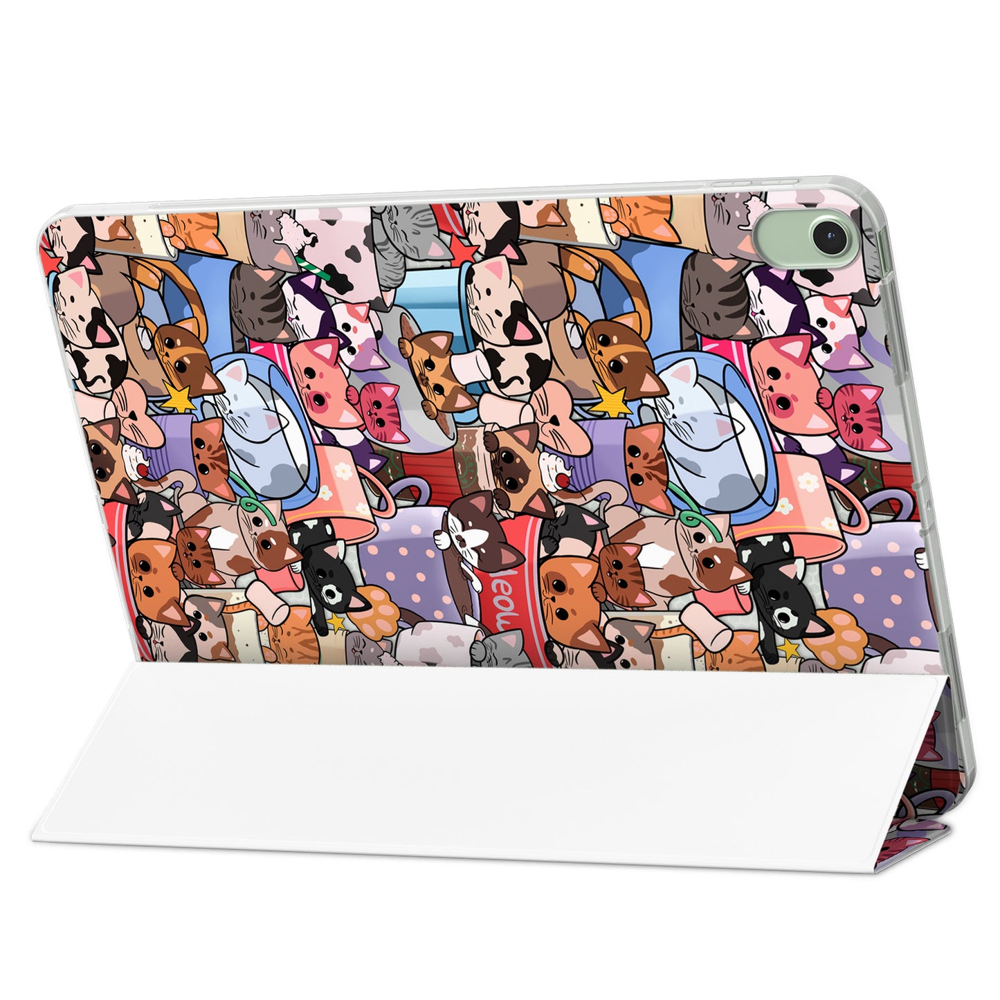 Cavka Apple iPad Smart Cover Coffee Cats