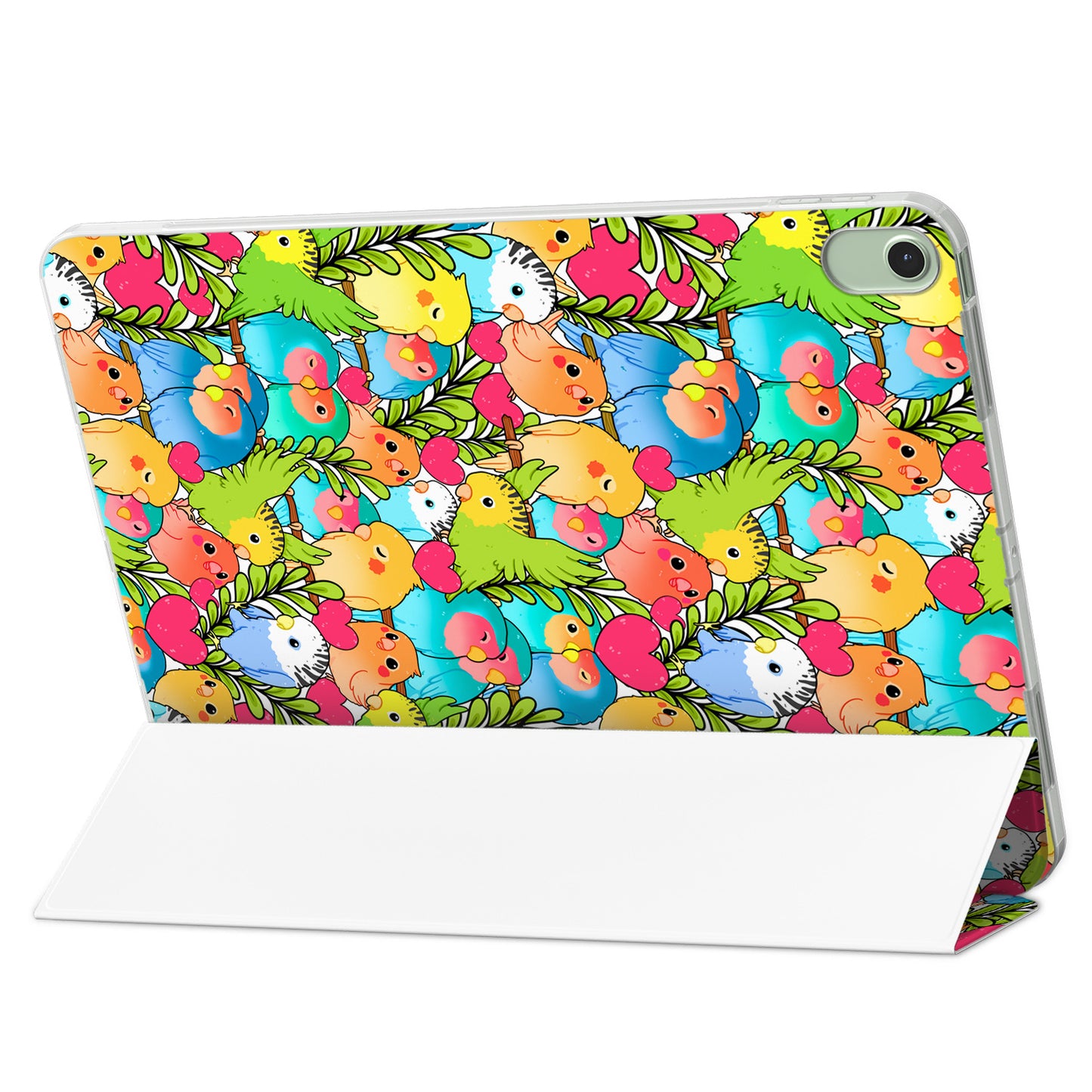 Cavka Apple iPad Smart Cover Kawaii Parrots