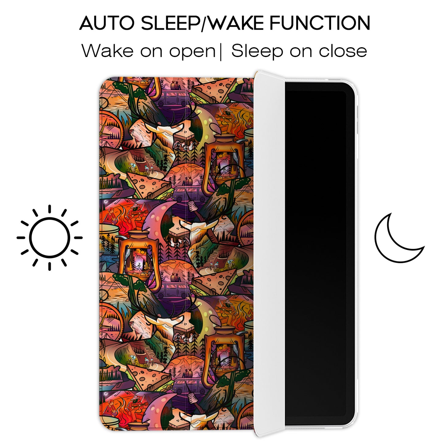 Cavka Apple iPad Smart Cover Wanderlust Trip