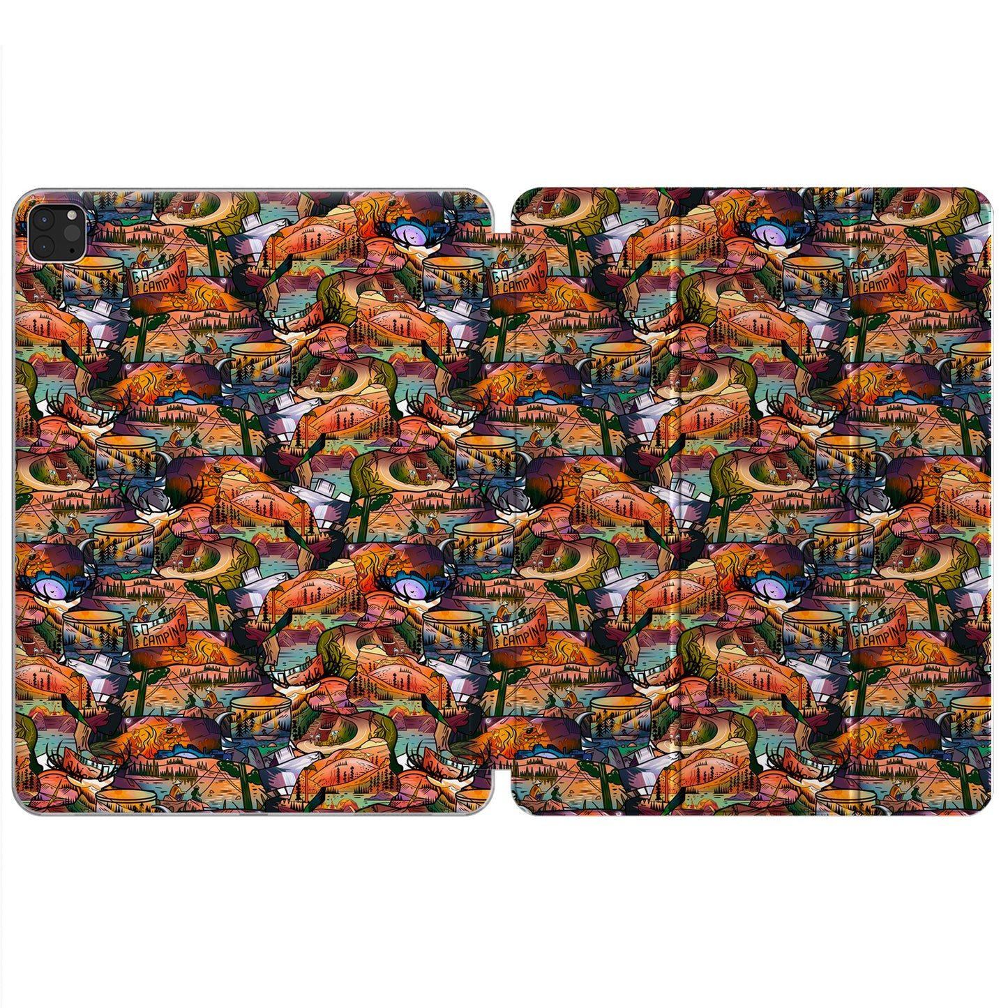Cavka Apple iPad Smart Cover Wanderlust Print Trip