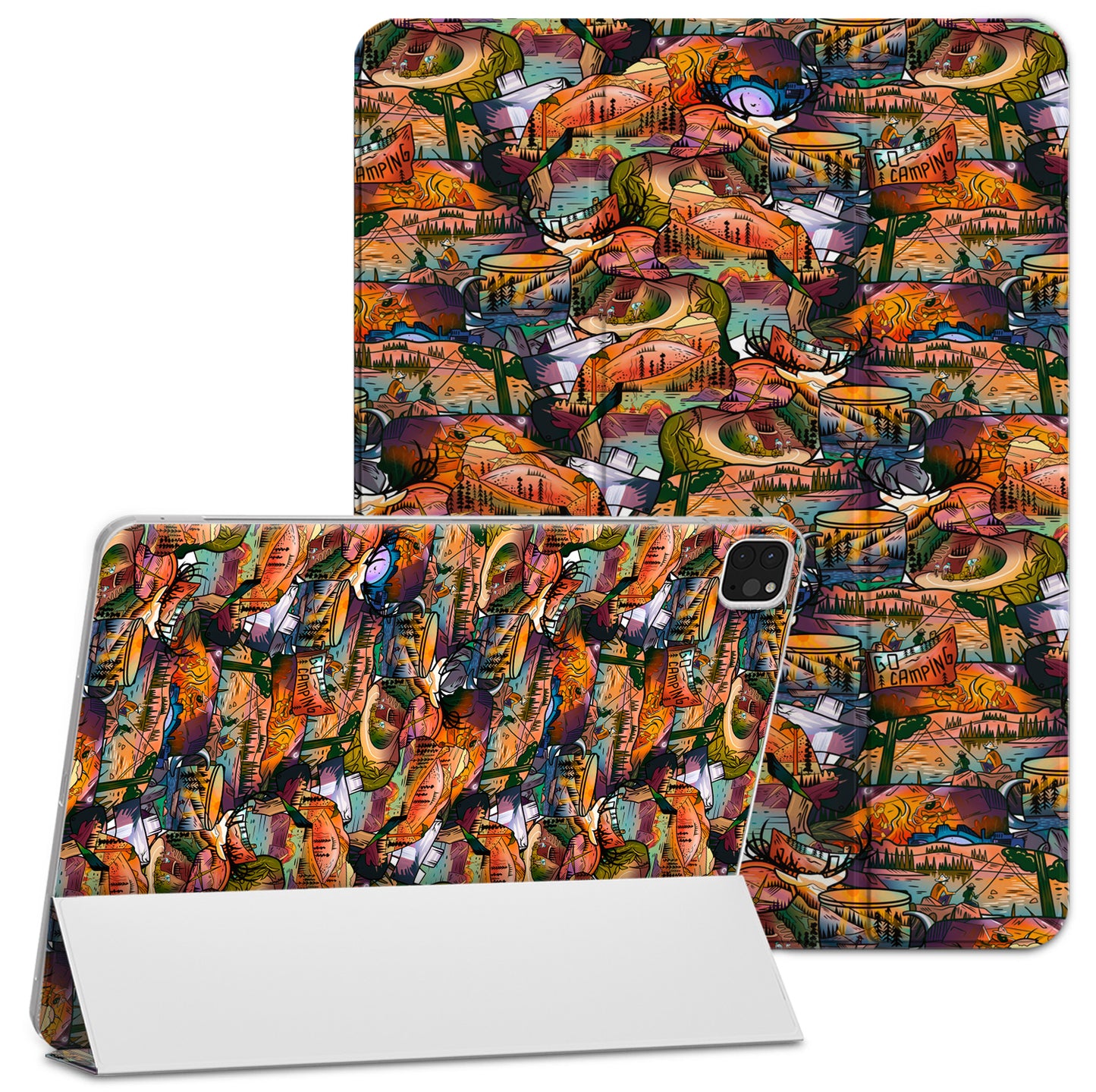 Cavka Apple iPad Smart Cover Wanderlust Print Trip