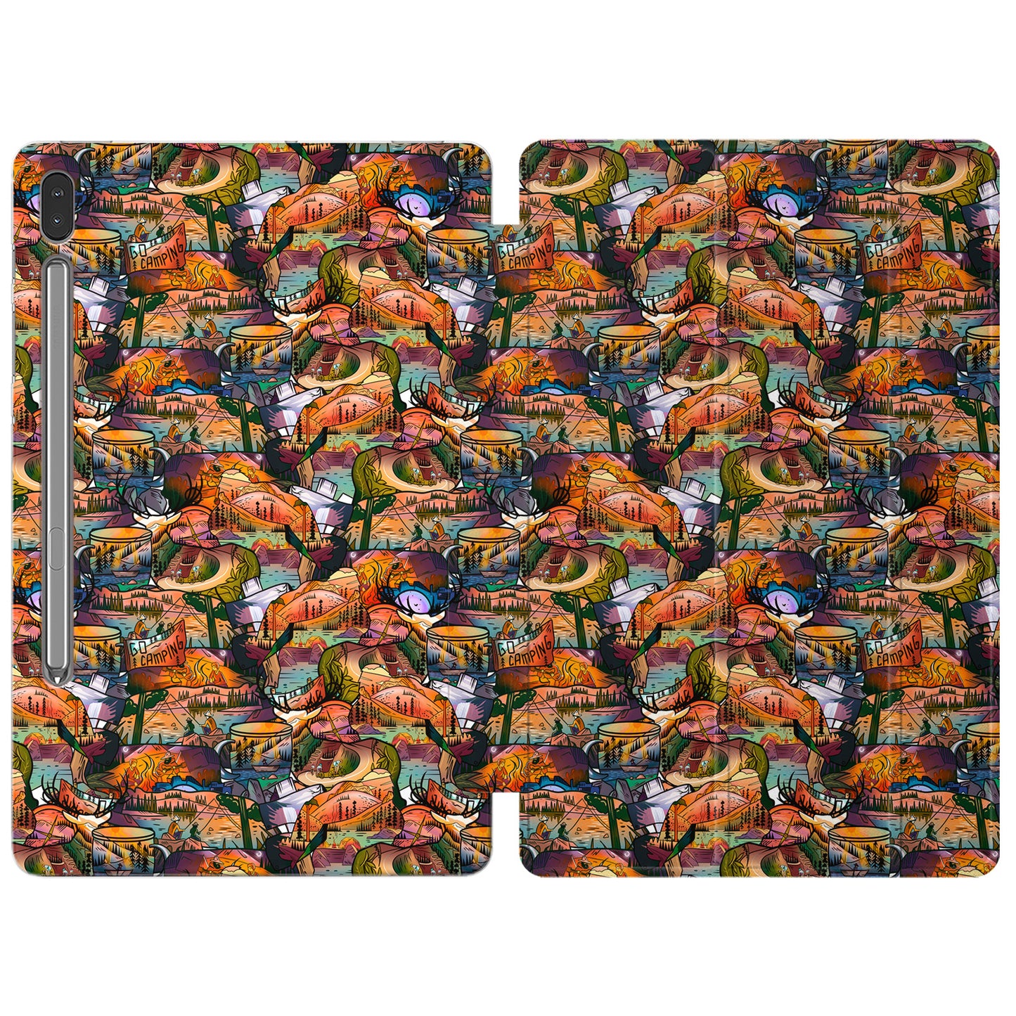 Cavka Apple iPad Smart Cover Wanderlust Print Trip