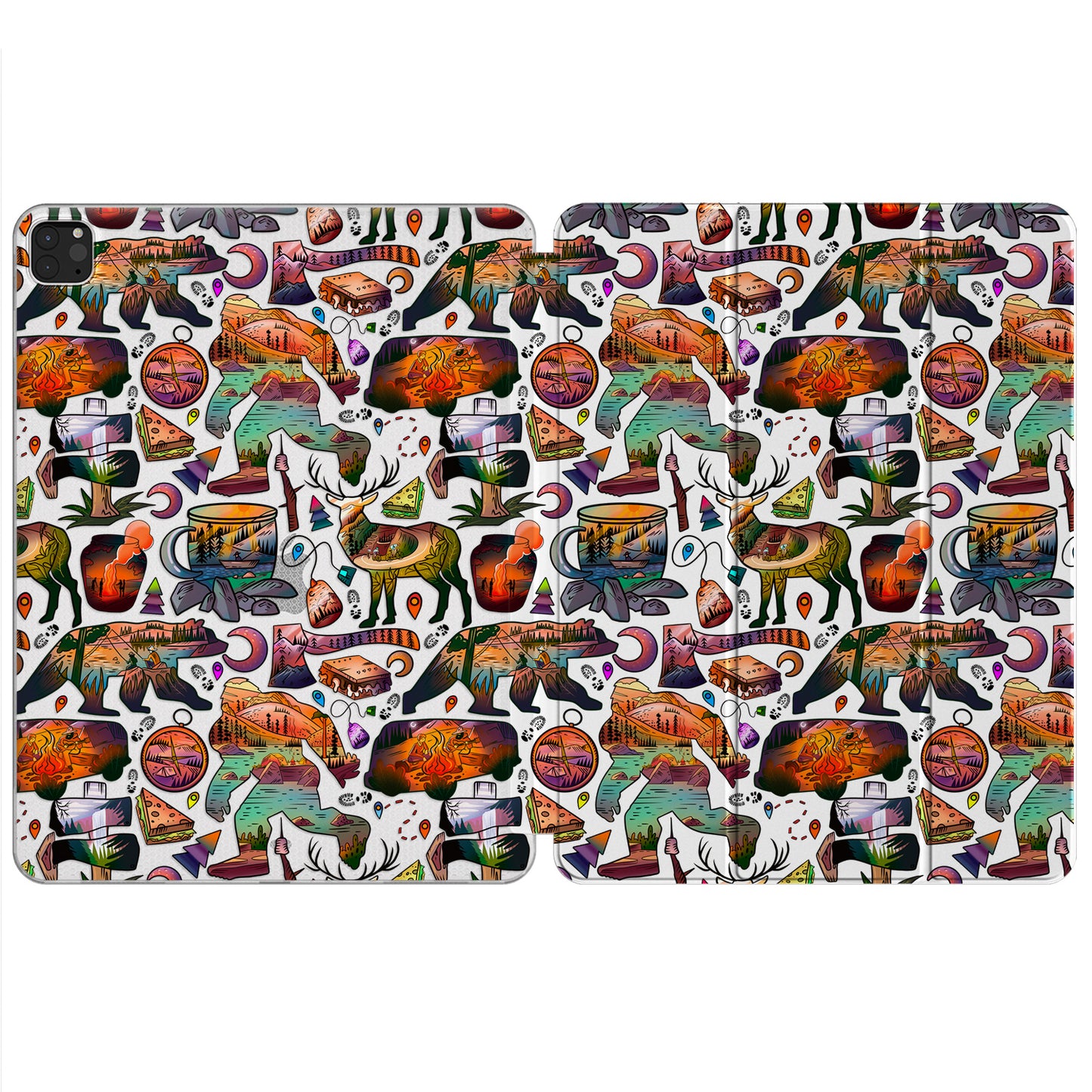 Cavka Apple iPad Smart Cover Wanderlust Animals