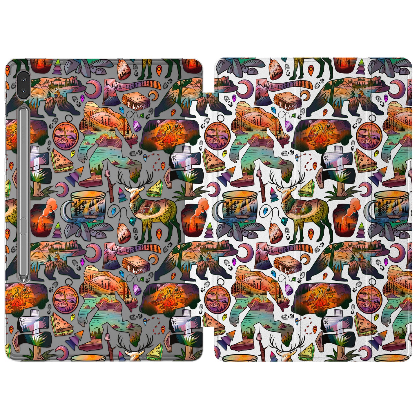 Cavka Apple iPad Smart Cover Wanderlust Animals