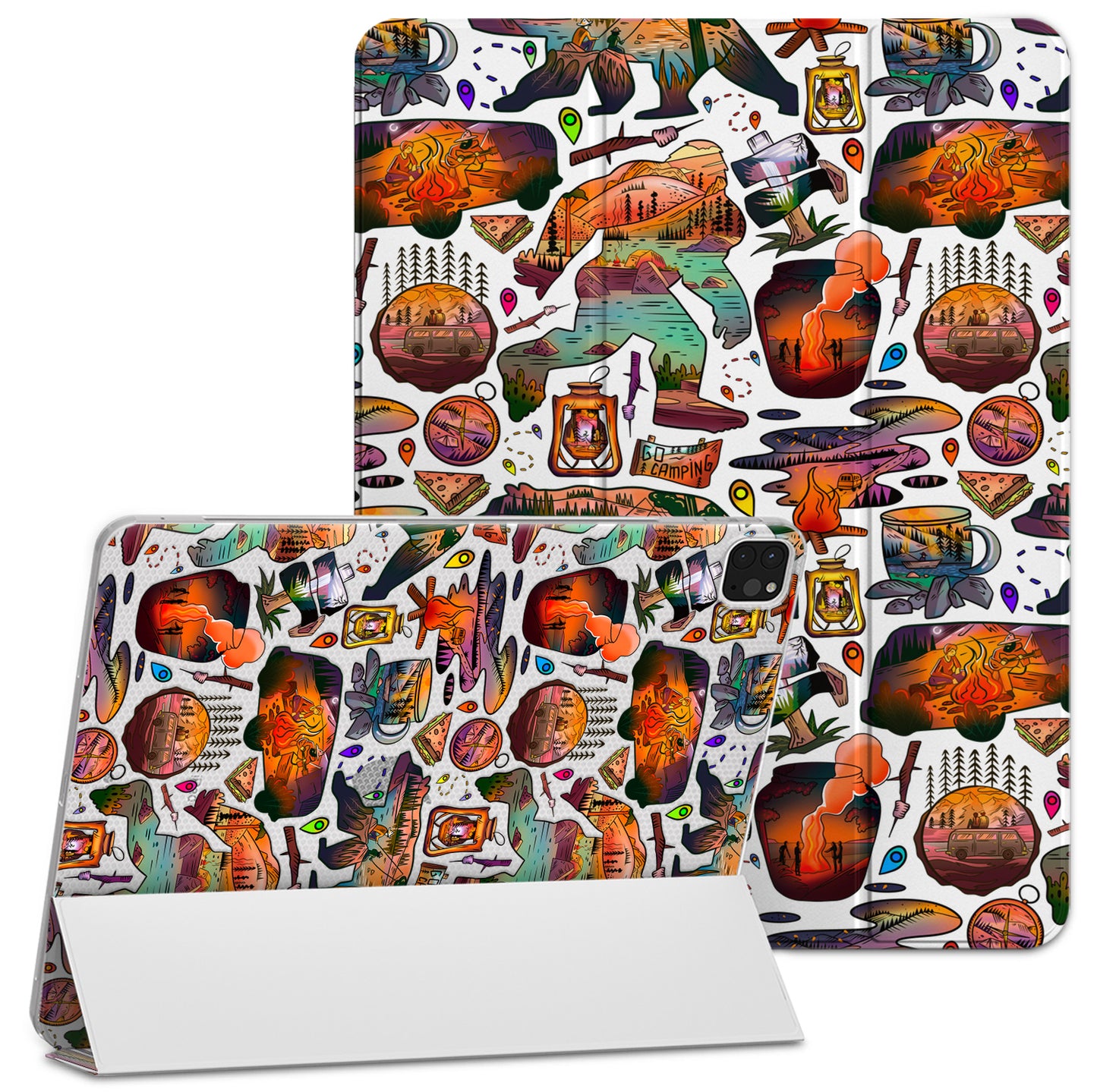 Cavka Apple iPad Smart Cover Wanderlust Forest Camp
