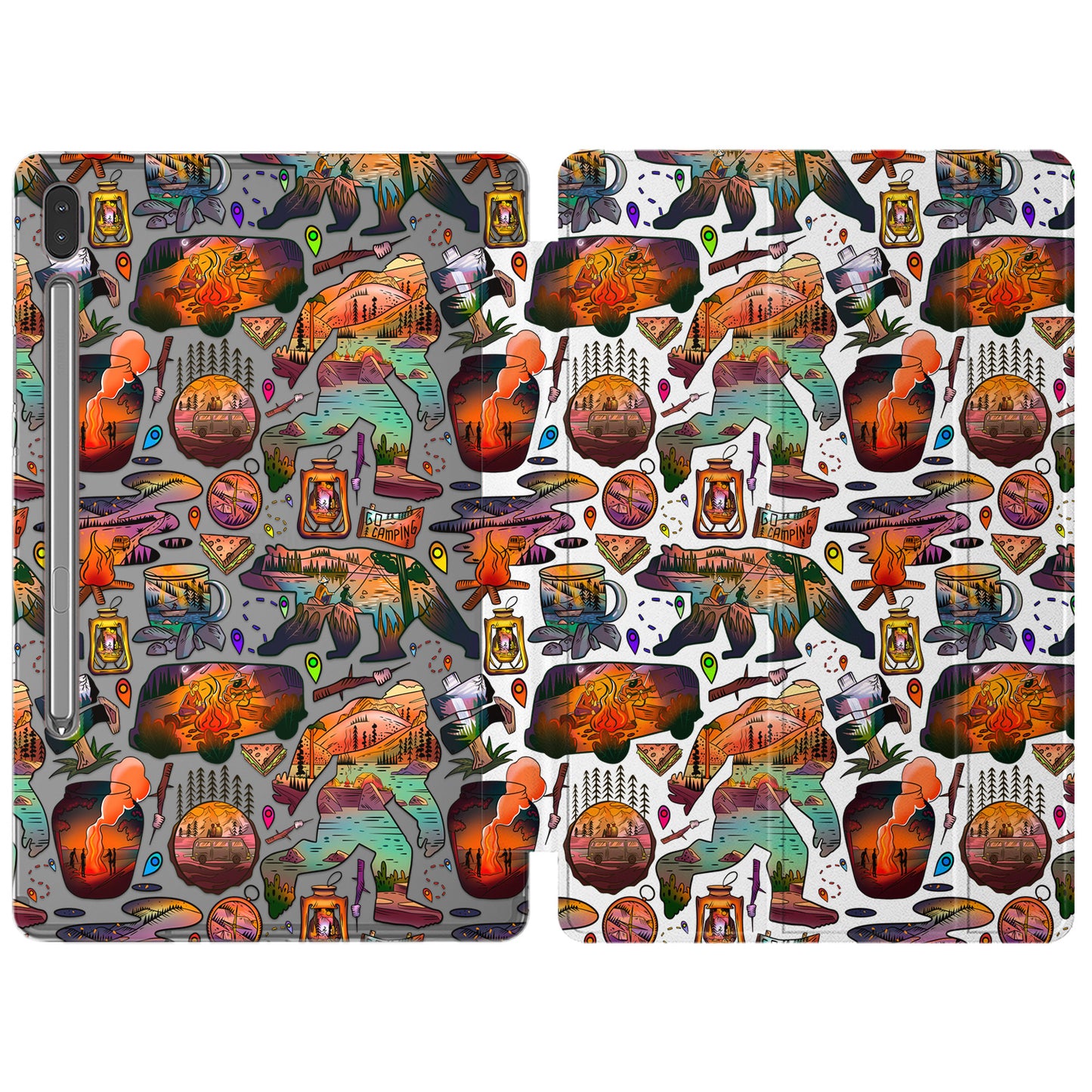 Cavka Apple iPad Smart Cover Wanderlust Forest Camp