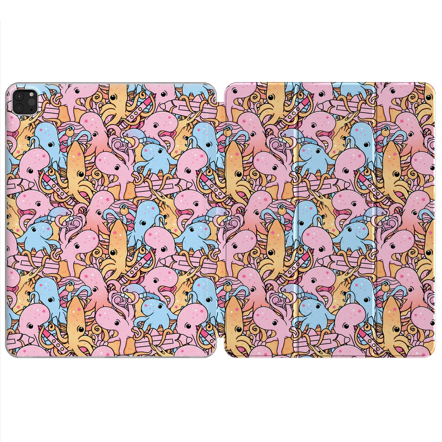 Cavka Apple iPad Smart Cover Pink Space Octopus