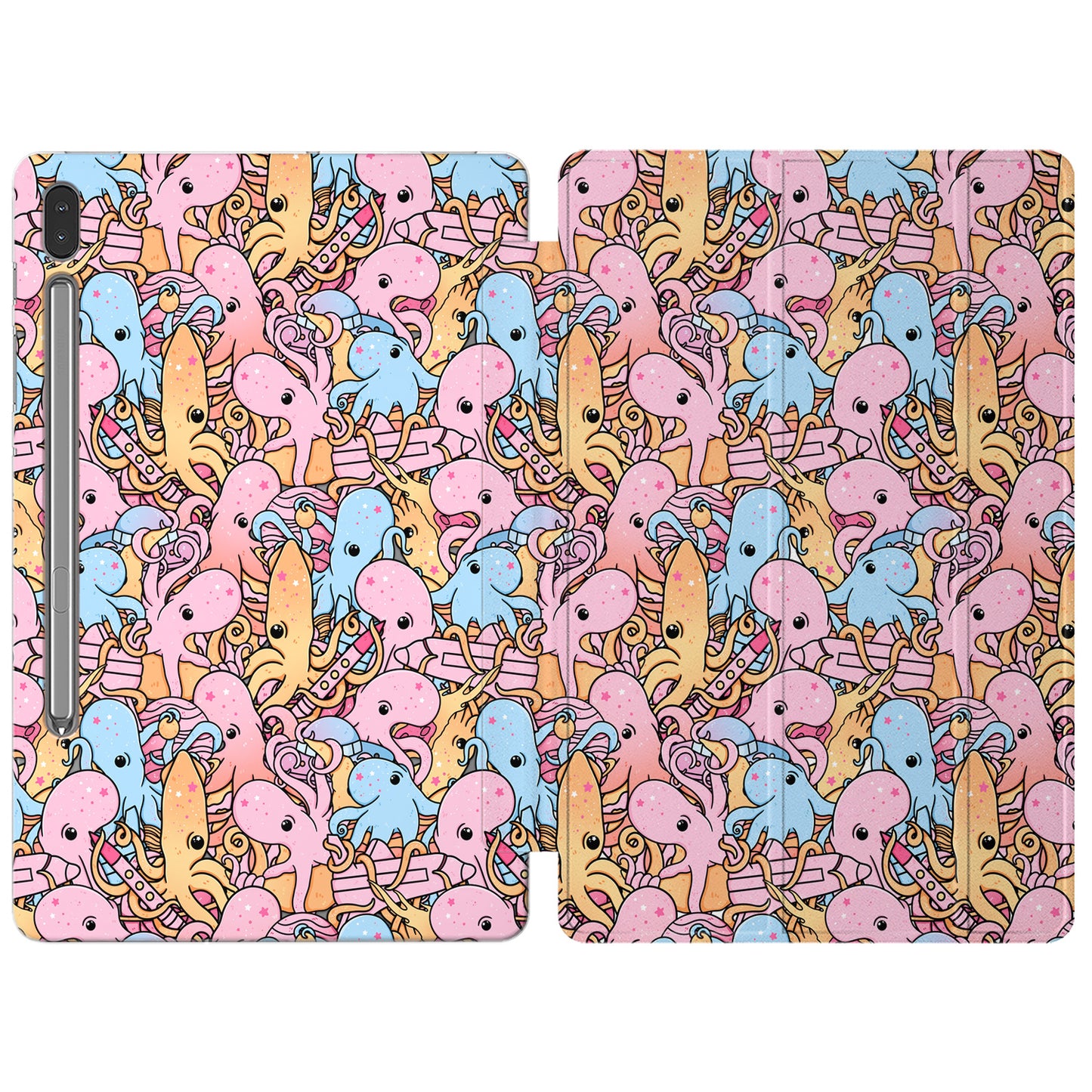 Cavka Apple iPad Smart Cover Pink Space Octopus