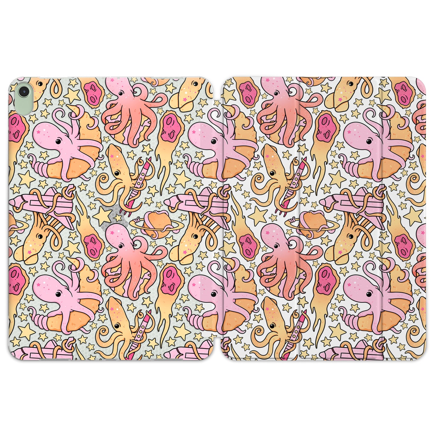 Cavka Apple iPad Smart Cover Funny Space Octopus