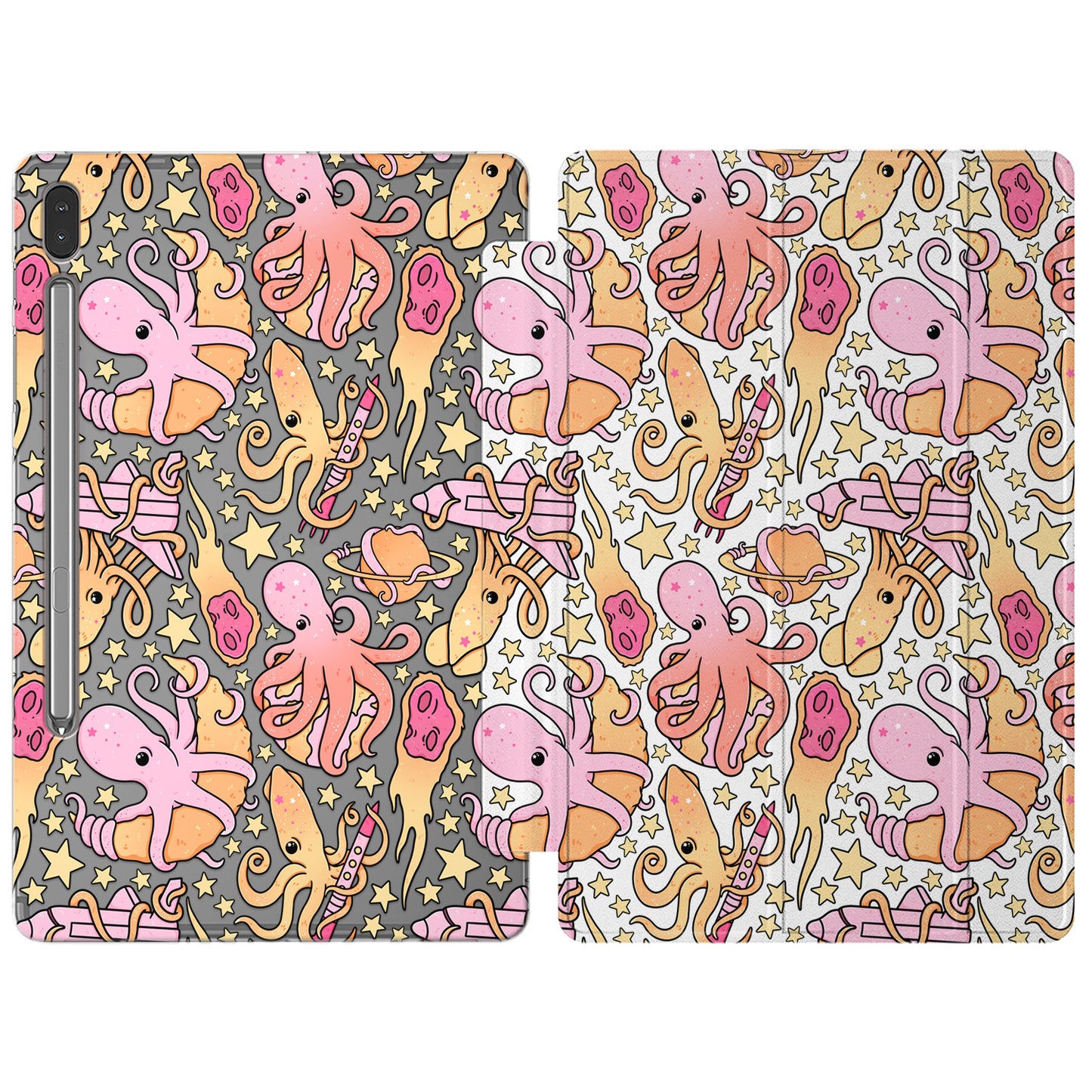 Cavka Apple iPad Smart Cover Funny Space Octopus