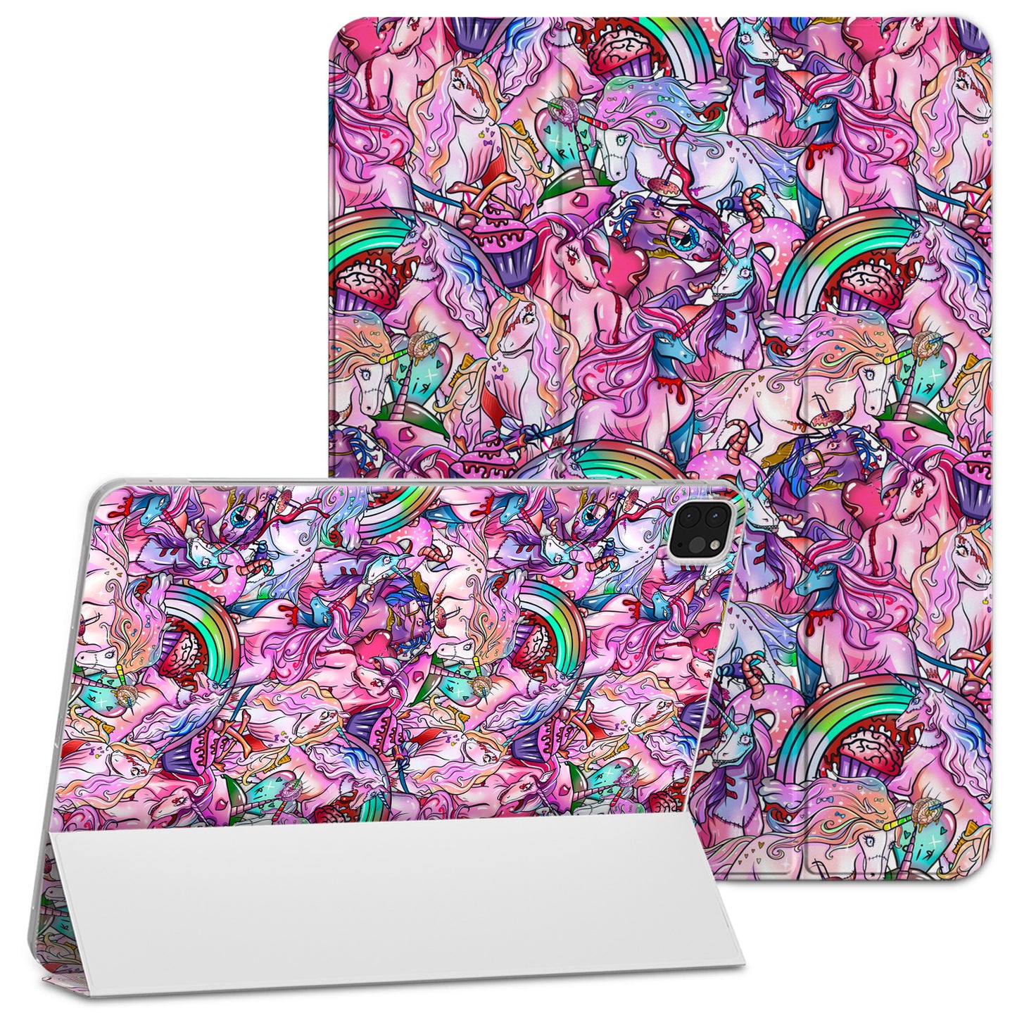 Cavka Apple iPad Smart Cover Funny Zombie Horses