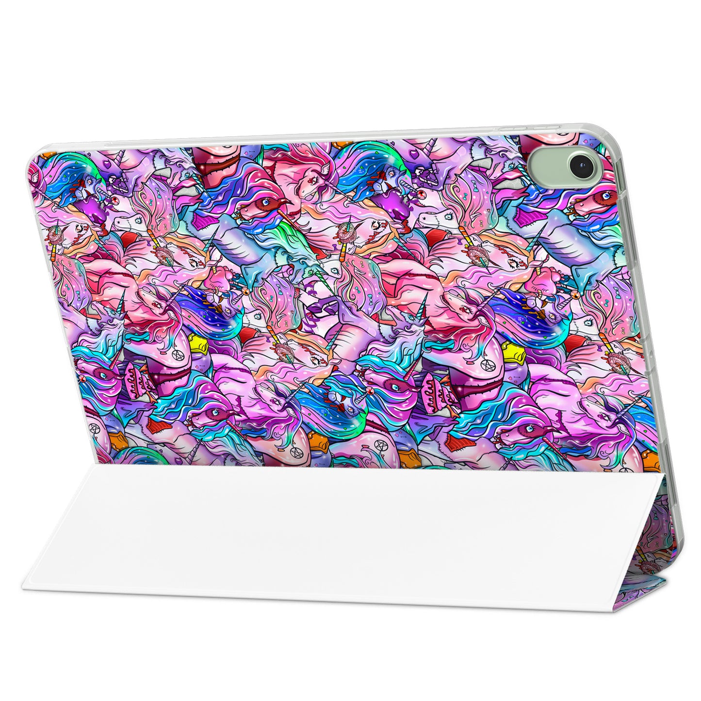Cavka Apple iPad Smart Cover Purple Zombie Horses