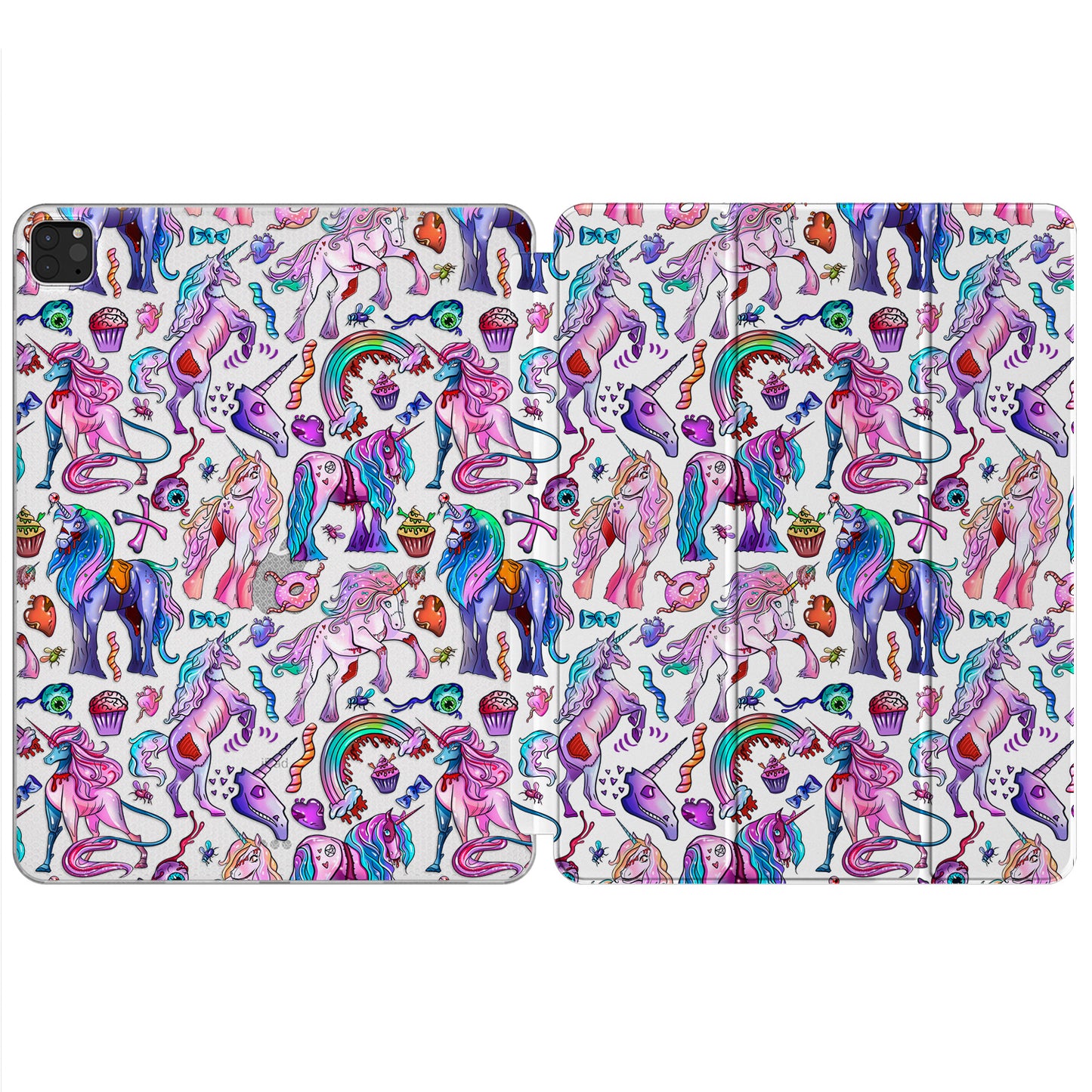 Cavka Apple iPad Smart Cover Cute Zombie Horses