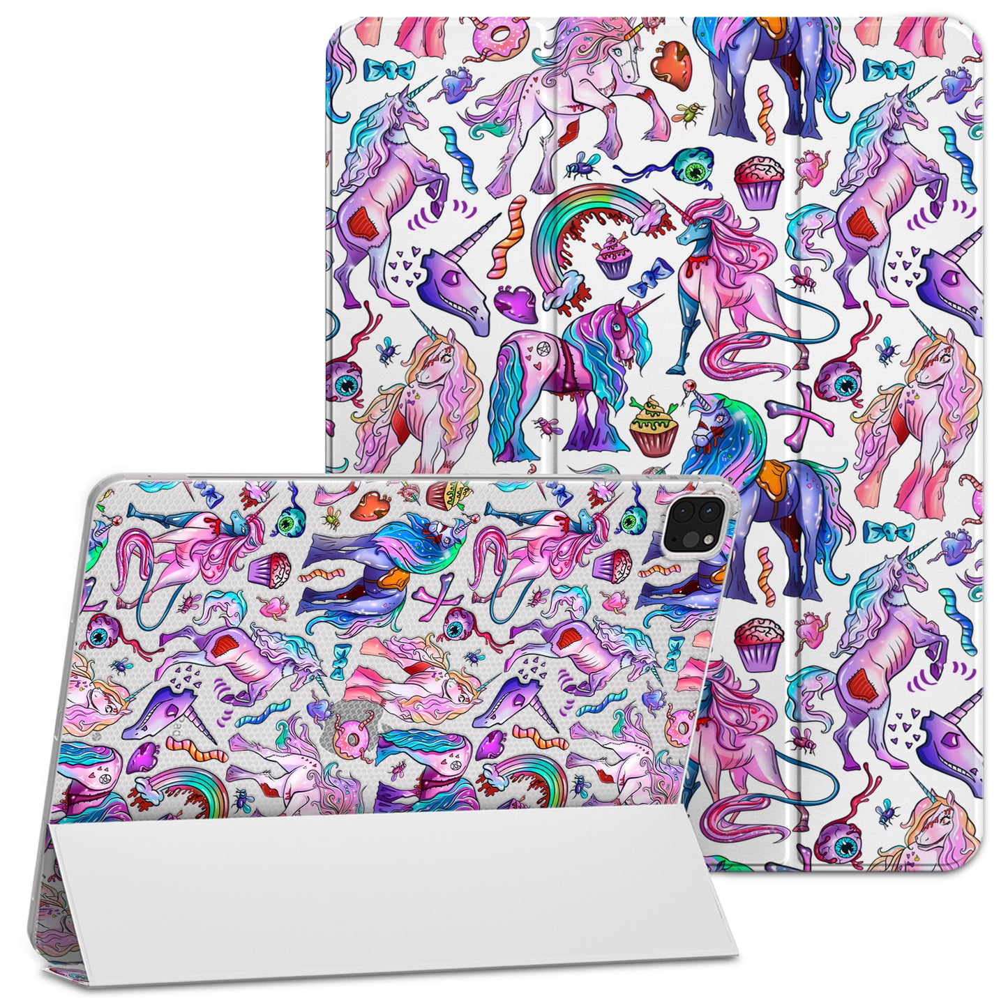 Cavka Apple iPad Smart Cover Cute Zombie Horses