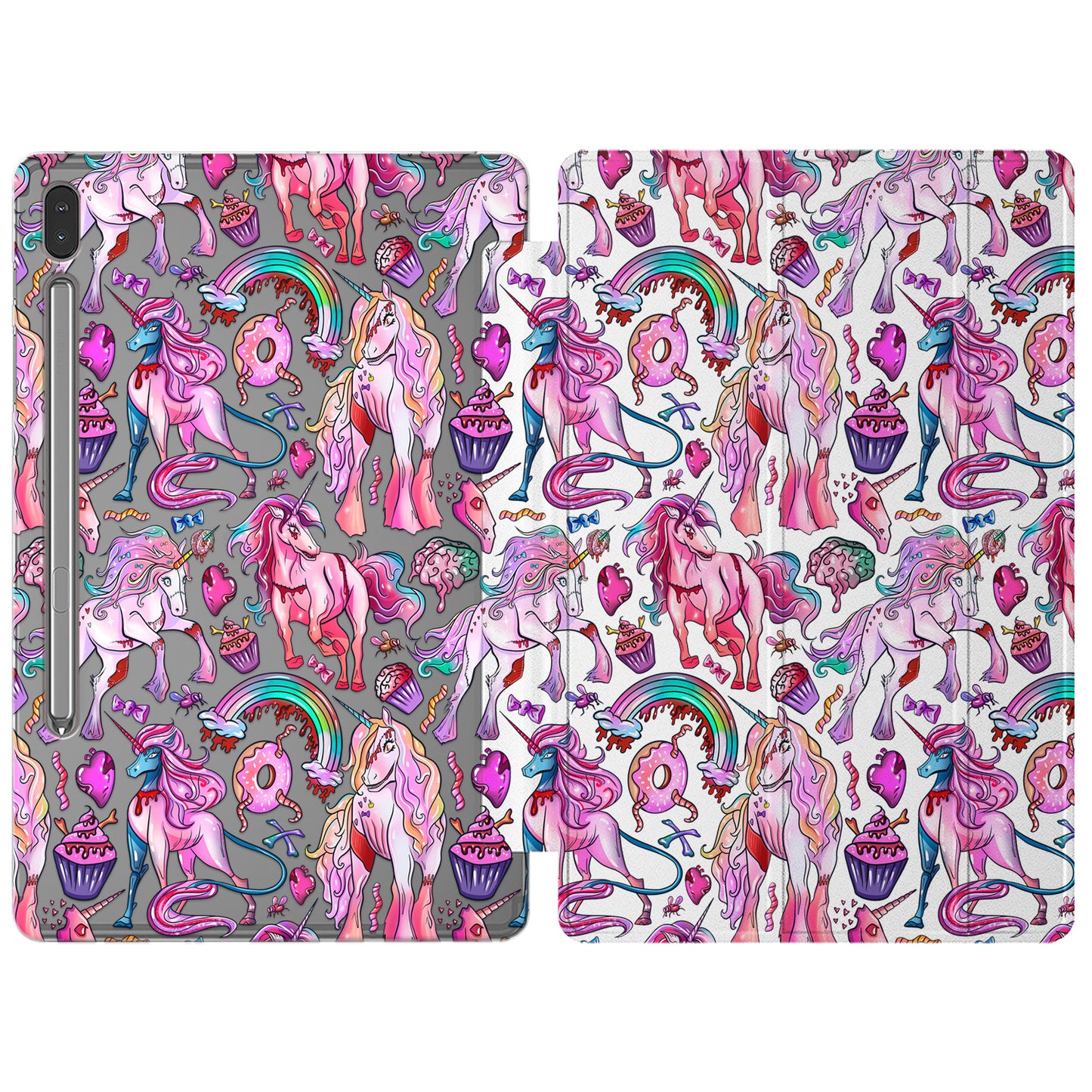 Cavka Apple iPad Smart Cover Pink Zombie Horses