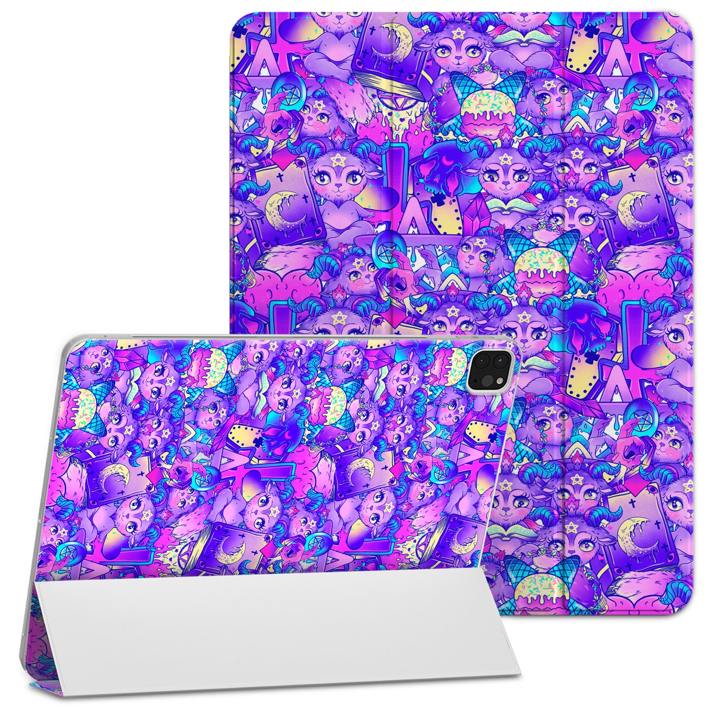 Cavka Apple iPad Smart Cover Cute Baphomet
