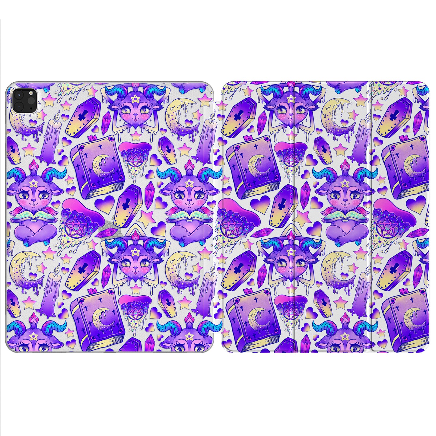 Cavka Apple iPad Smart Cover Kawaii Cute Baphomet