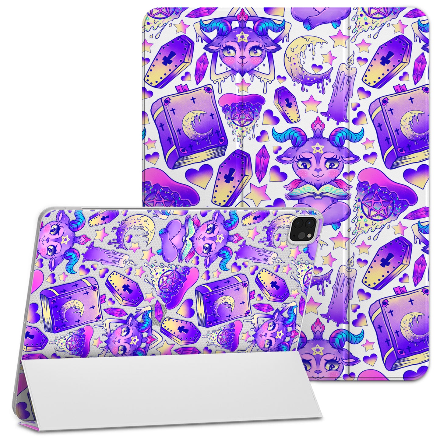 Cavka Apple iPad Smart Cover Kawaii Cute Baphomet