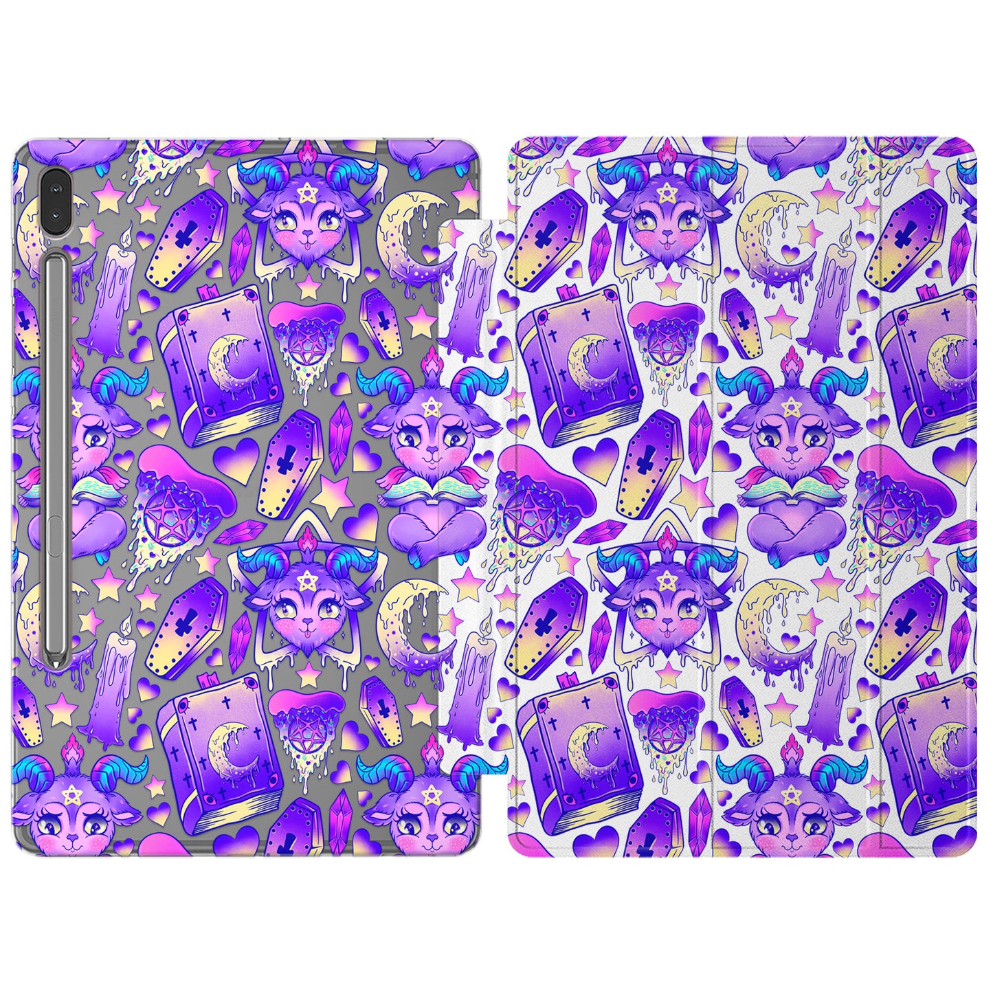 Cavka Apple iPad Smart Cover Kawaii Cute Baphomet