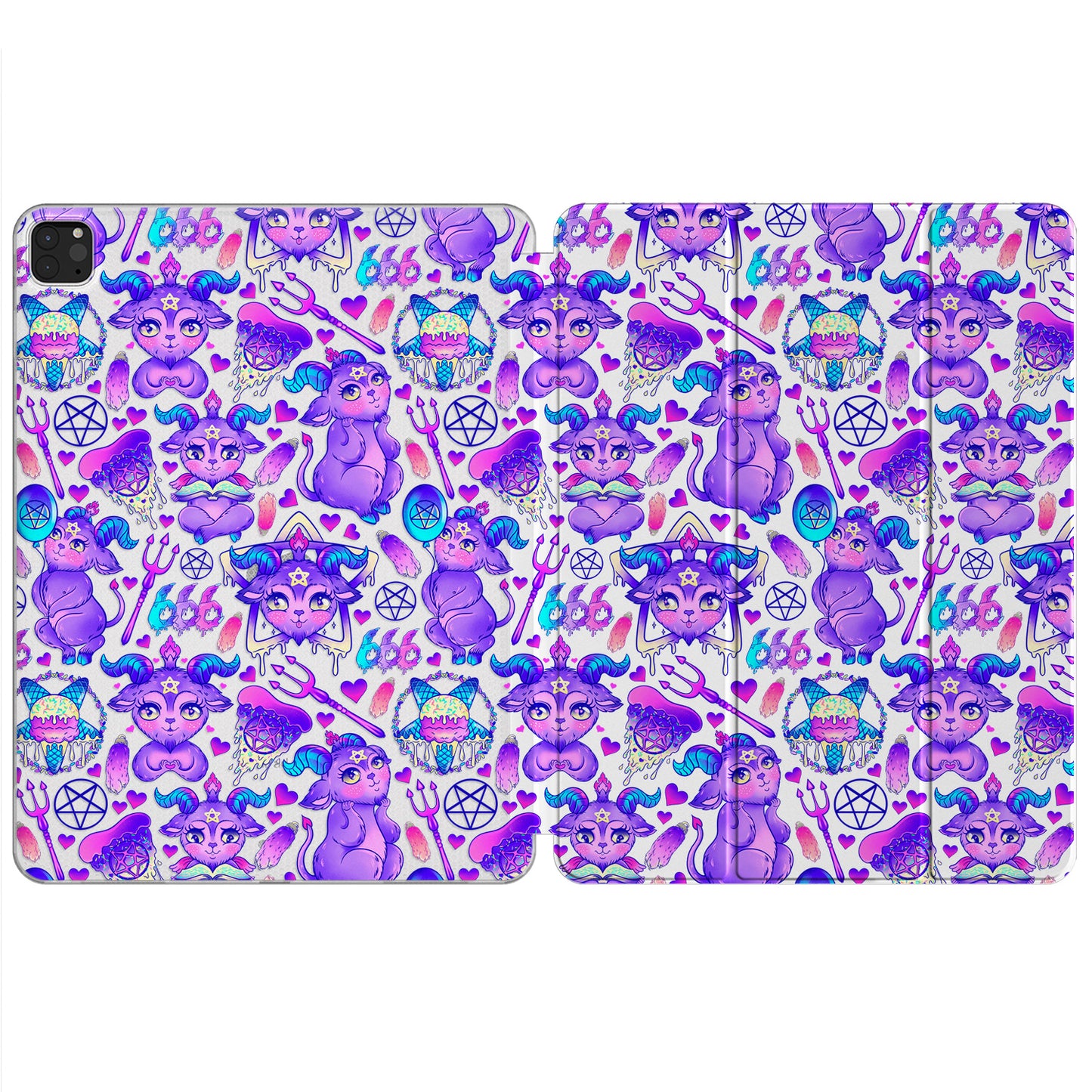 Cavka Apple iPad Smart Cover Kawaii Baphomet
