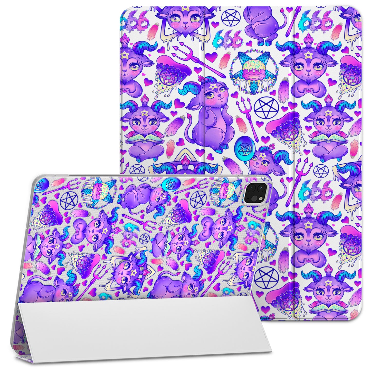 Cavka Apple iPad Smart Cover Kawaii Baphomet