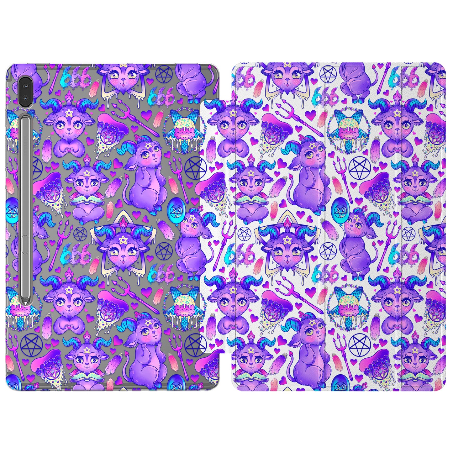 Cavka Apple iPad Smart Cover Kawaii Baphomet